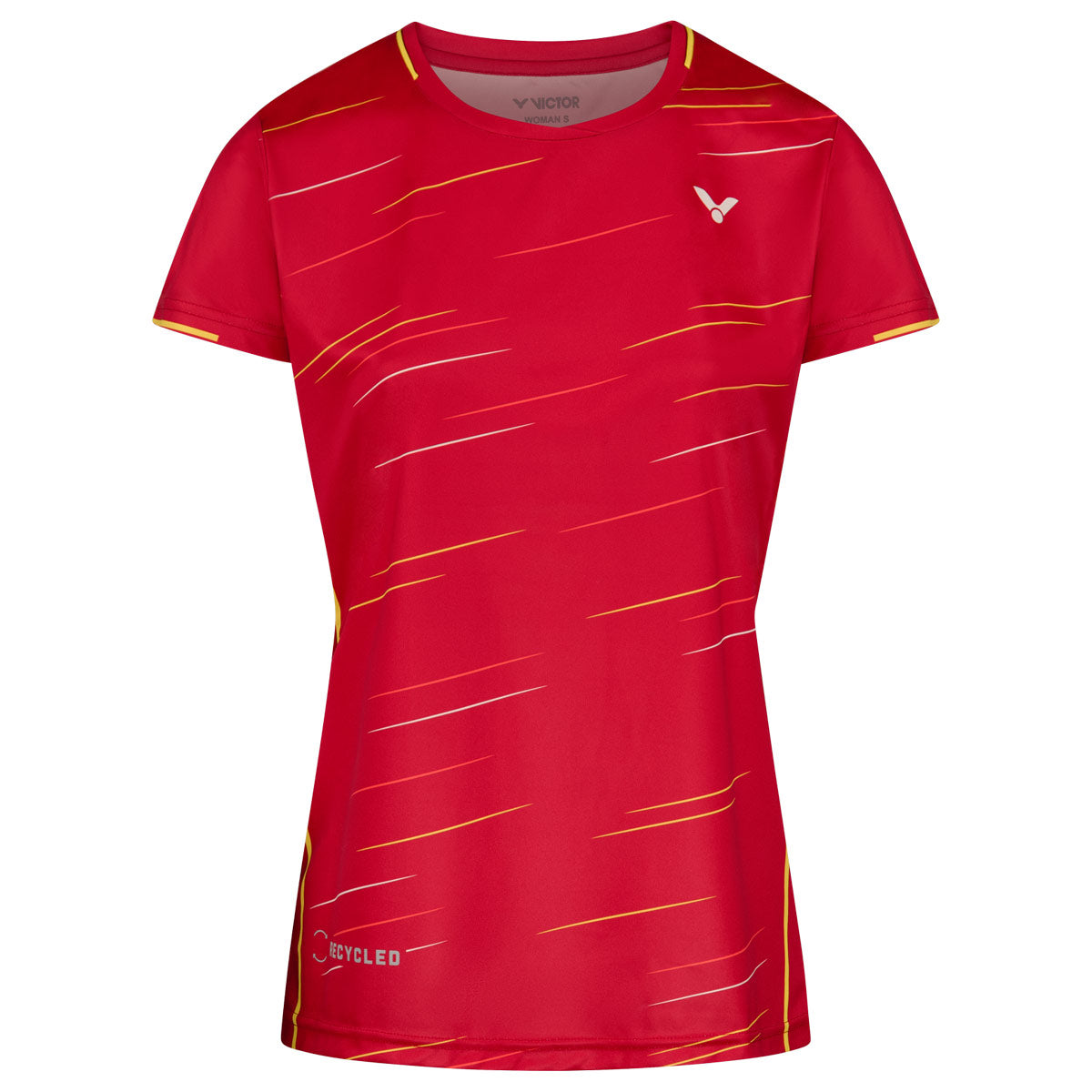 VICTOR (T-24101 D) T-shirt Women Red