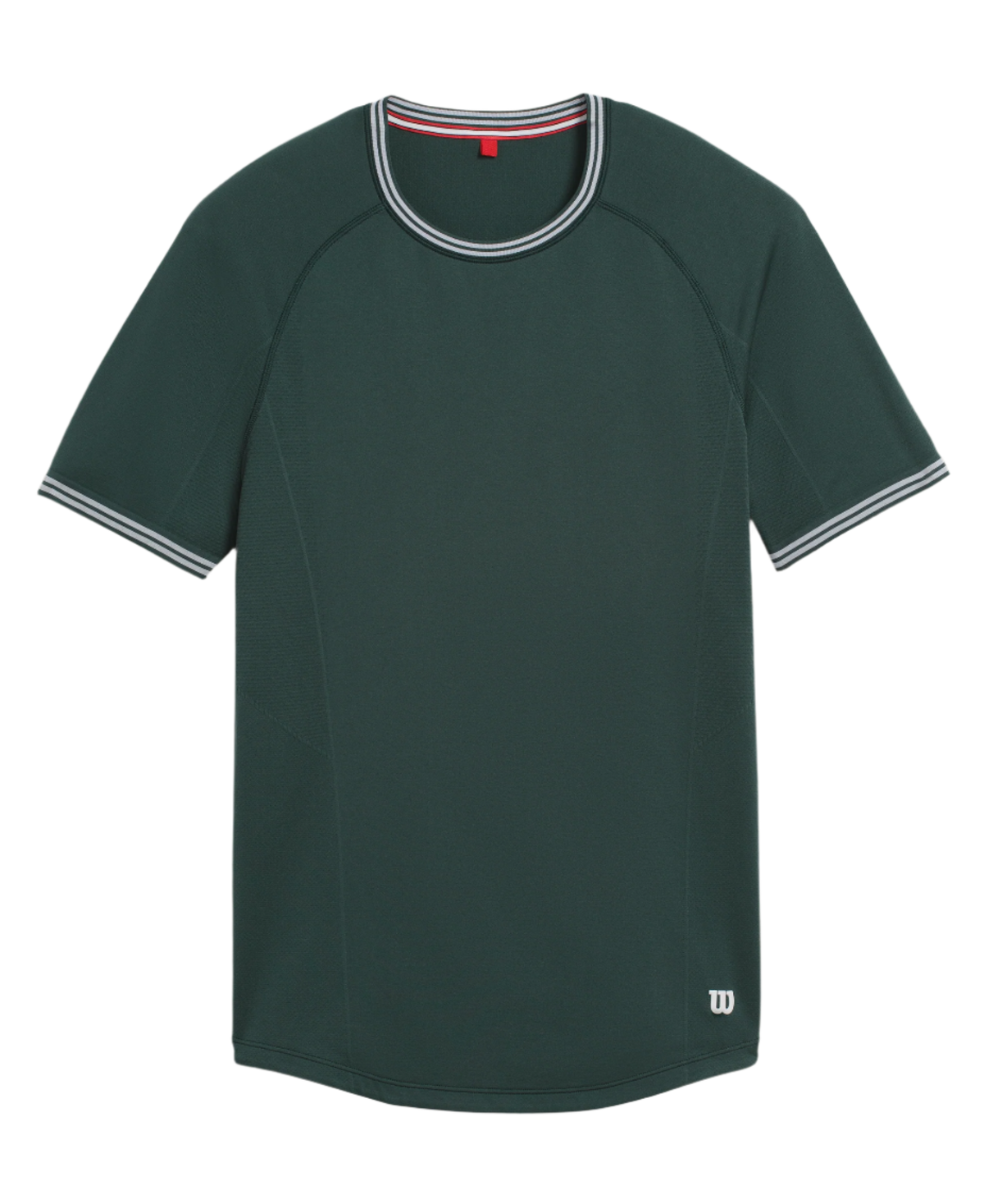 Wilson Court Performance Crew T-Shirt Men, Sycamore Green