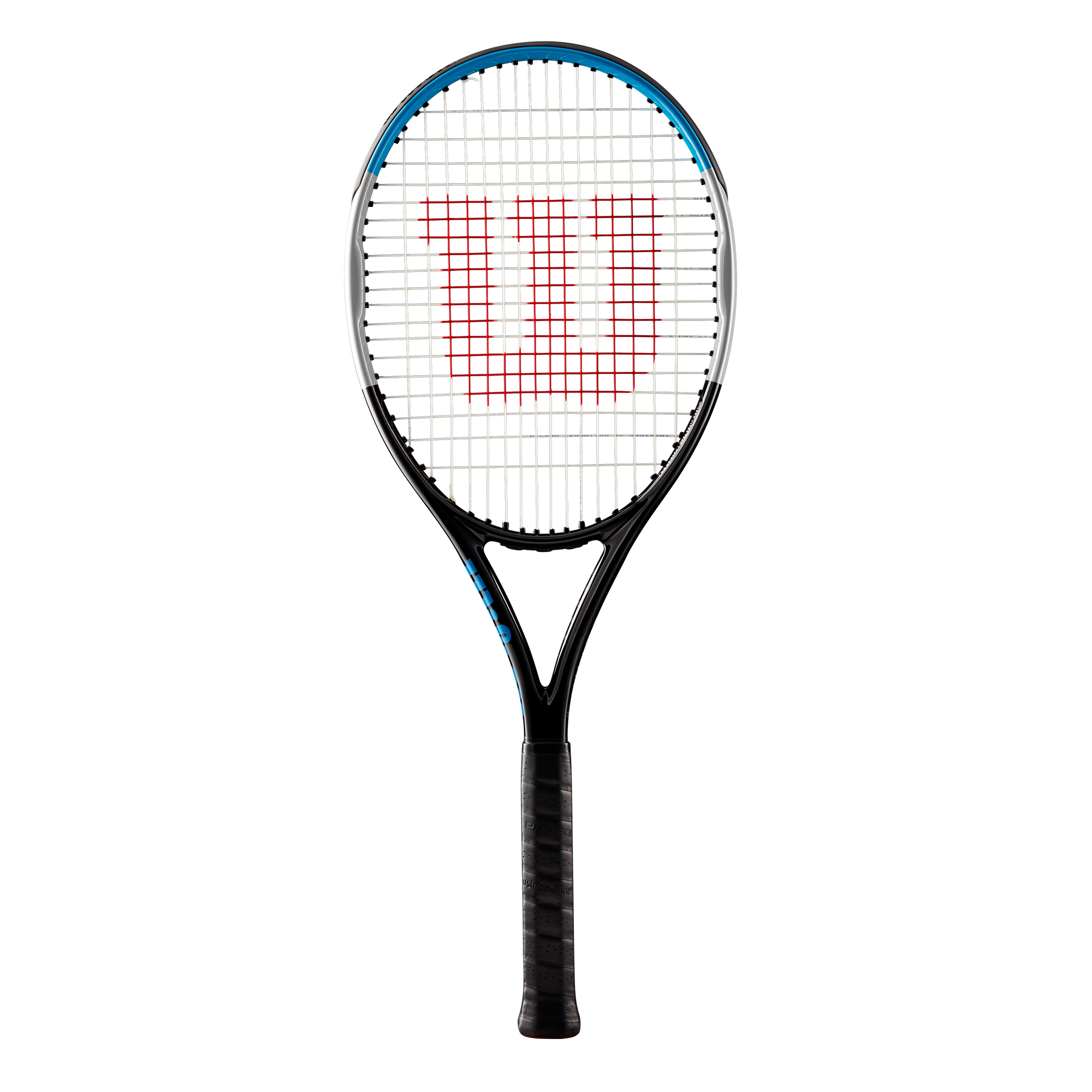 Wilson Ultra Team V3.0 Tennis Racket - Black/Blue Black Silver Blue G1 Tennis Rackets Wilson
