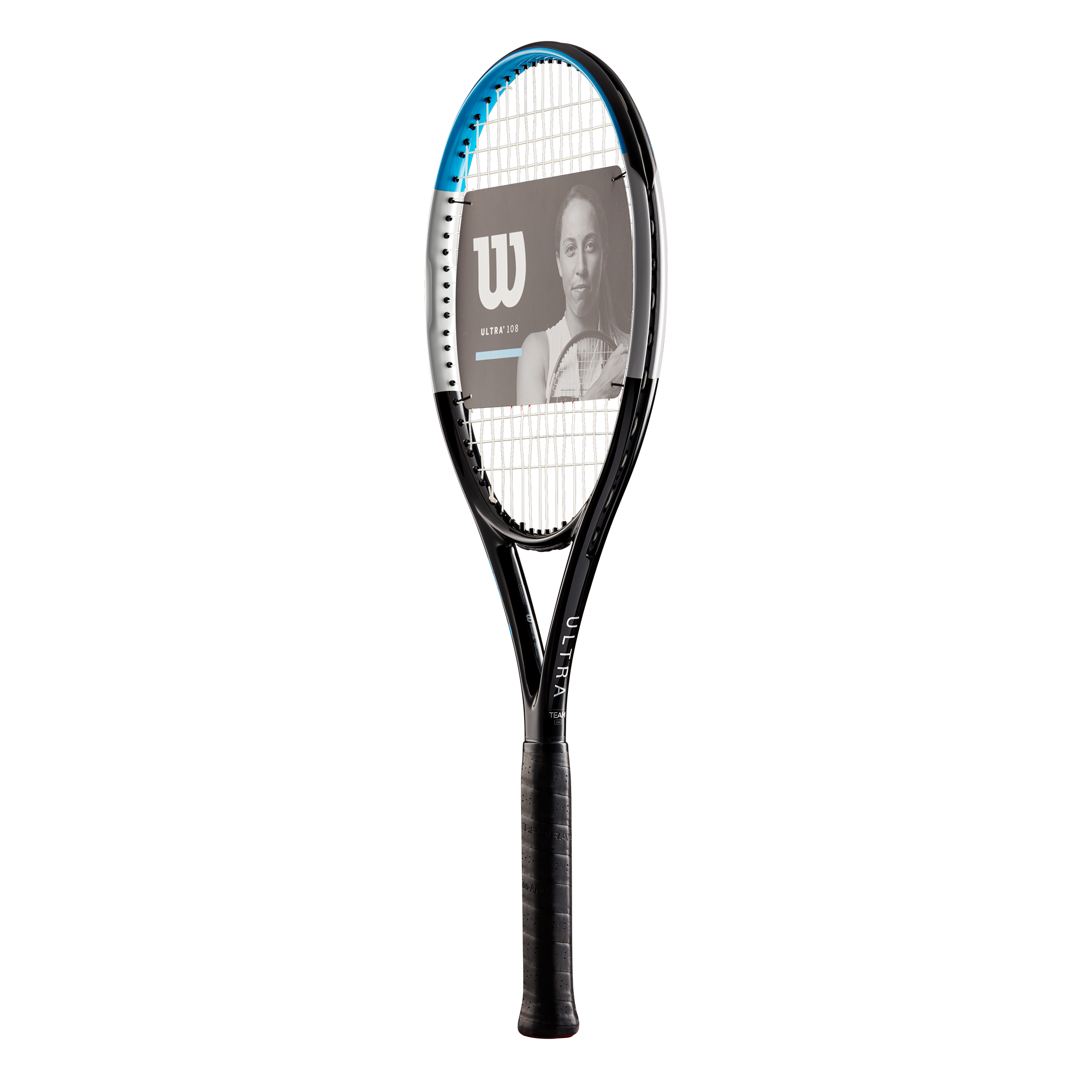 Wilson Ultra Team V3.0 Tennis Racket - Black/Blue Tennis Rackets Wilson