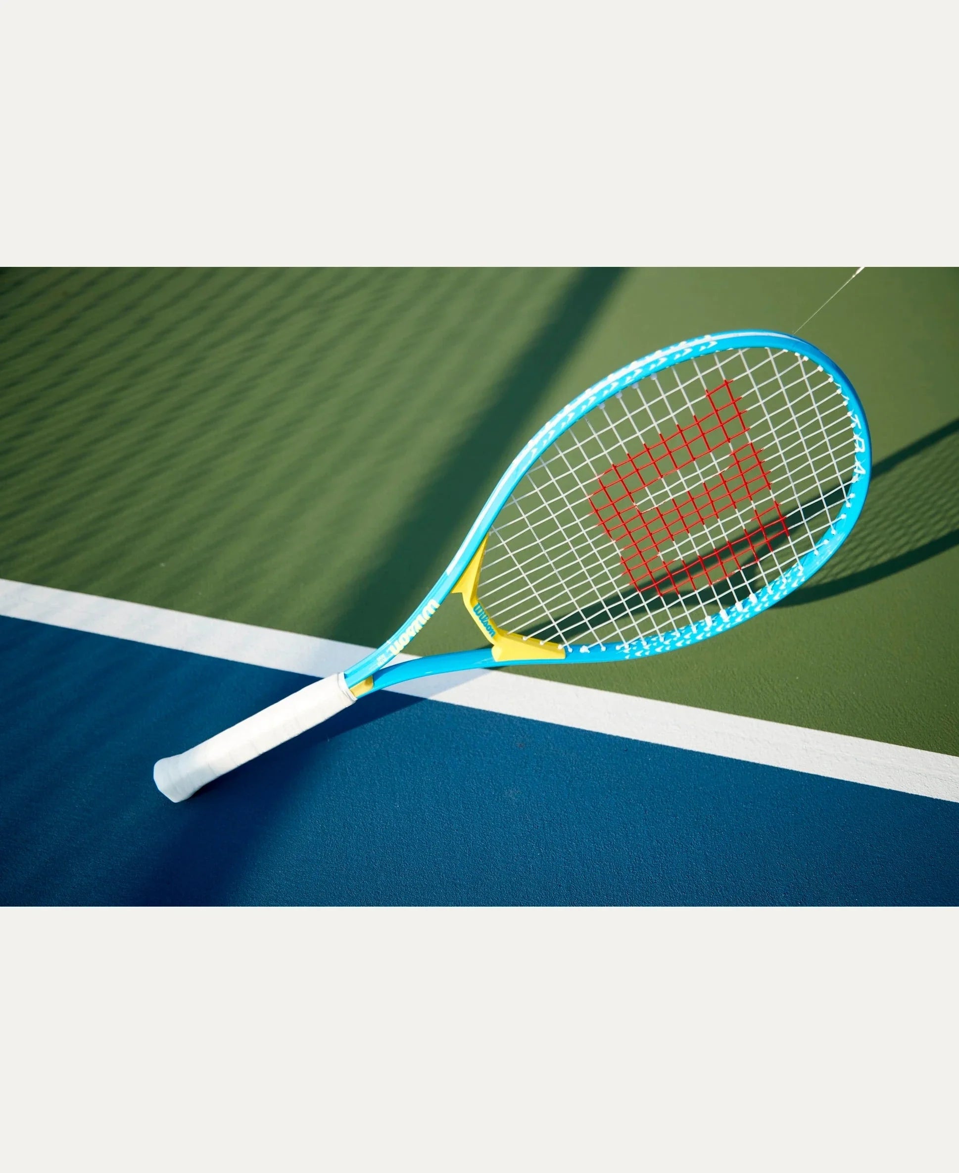 Wilson Ultra Power Jr 25 Tennis Racket - Blue/Yellow Tennis Rackets Wilson