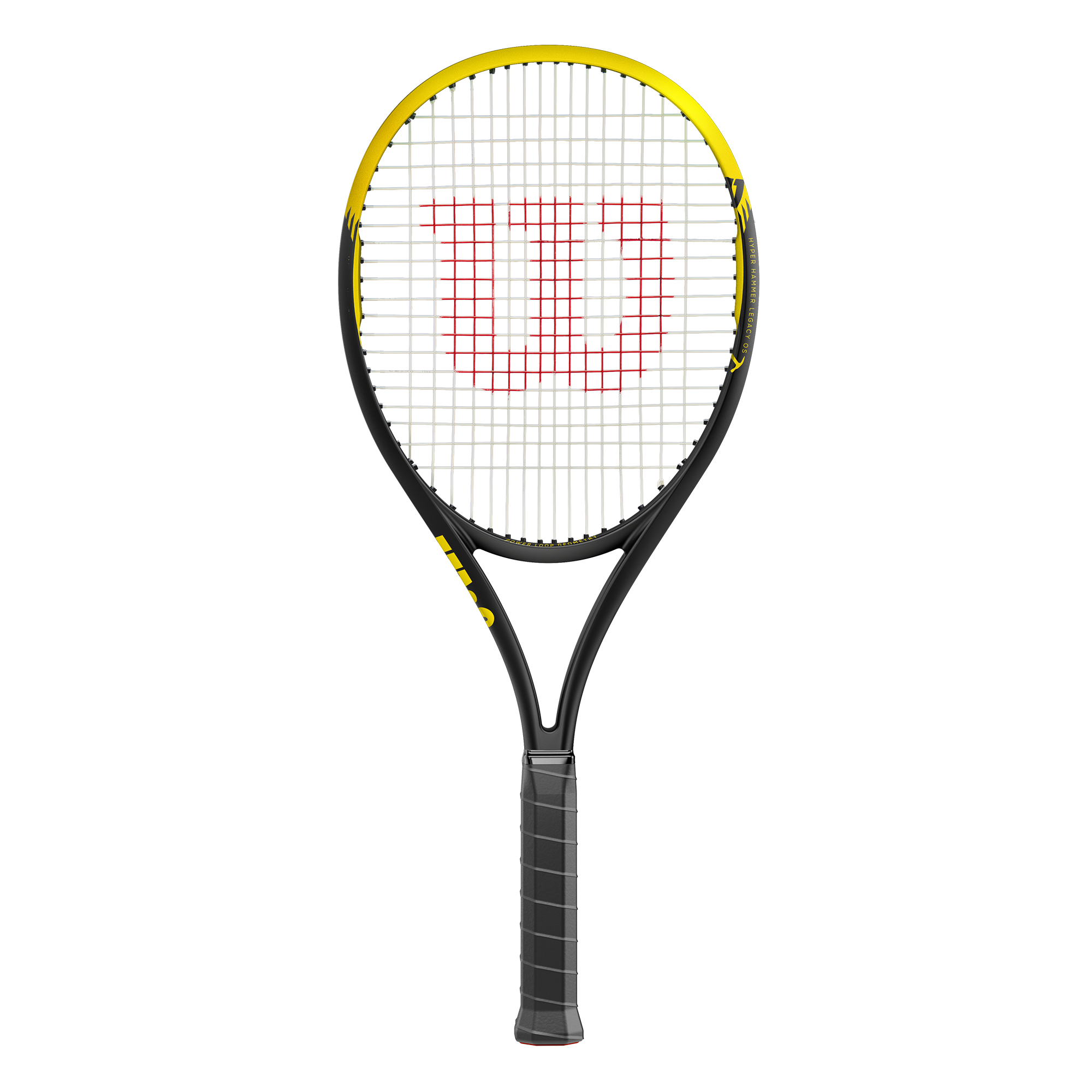 Wilson Hyper Hammer Legacy Mid Tennis Racket - Yellow Tennis Rackets Wilson