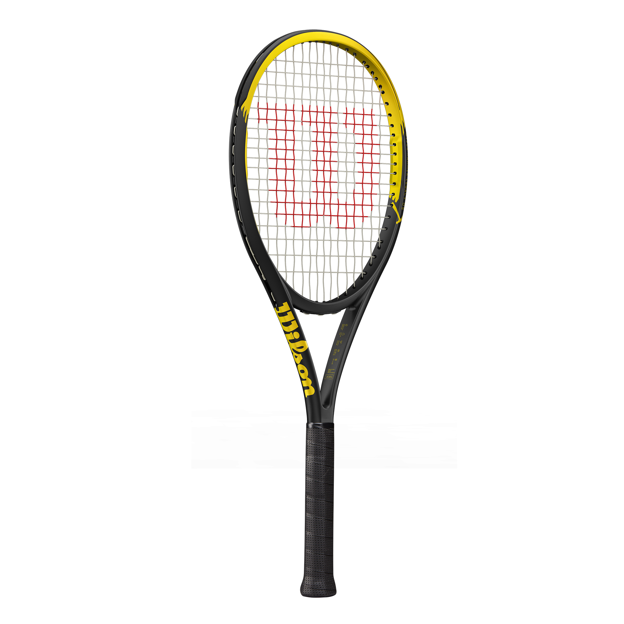 Wilson Hyper Hammer Legacy Mid Tennis Racket - Yellow Tennis Rackets Wilson