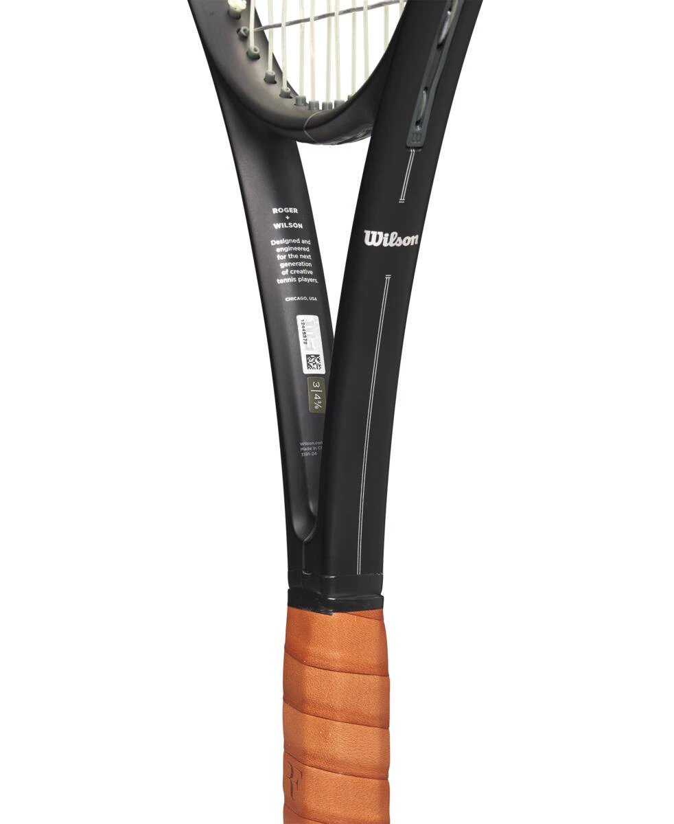 Wilson RF 01 Pro Tennis Racket 320g Roger Federer - Black Tennis Rackets Wilson