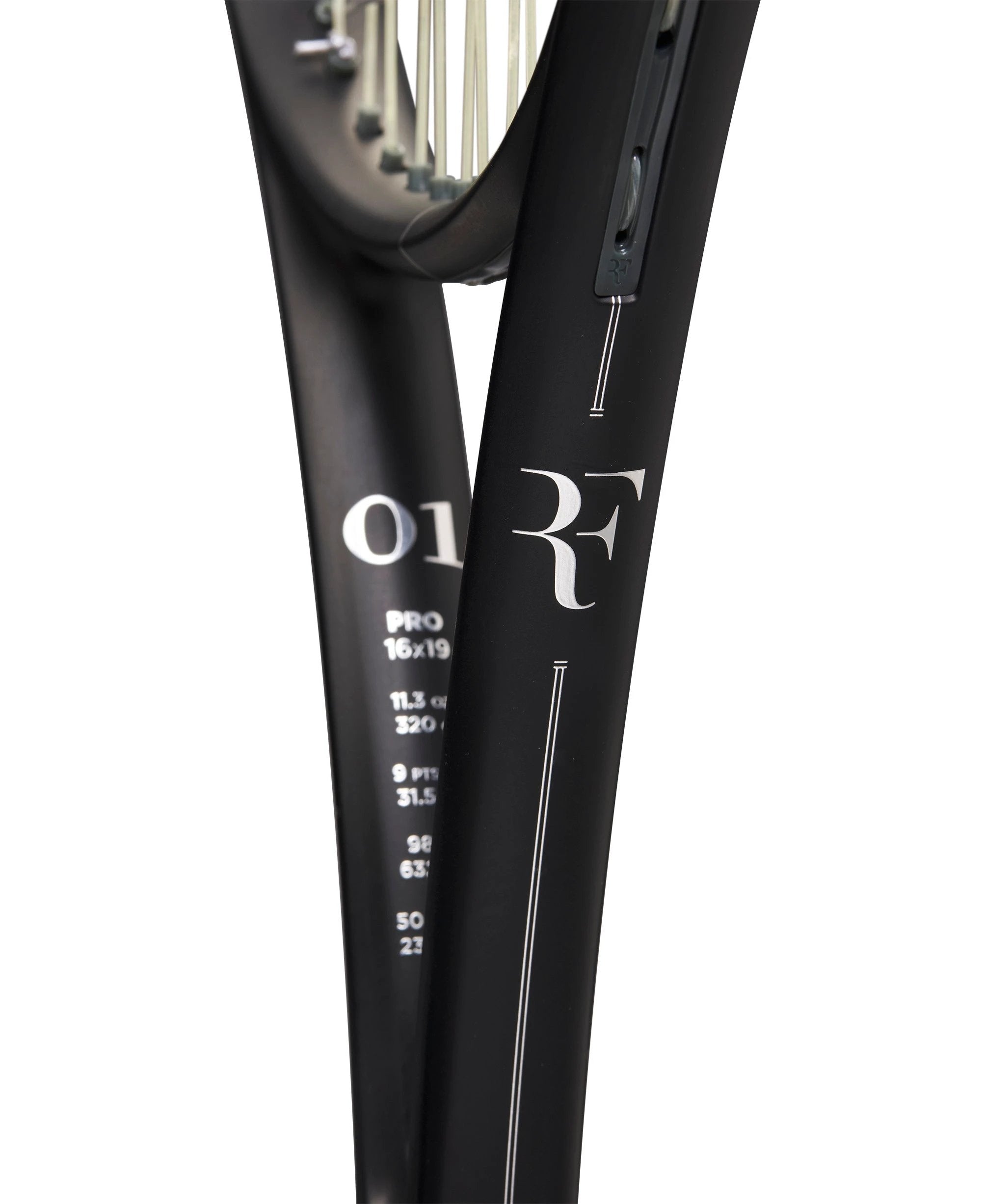 Wilson RF 01 Pro Tennis Racket 320g Roger Federer - Black Tennis Rackets Wilson