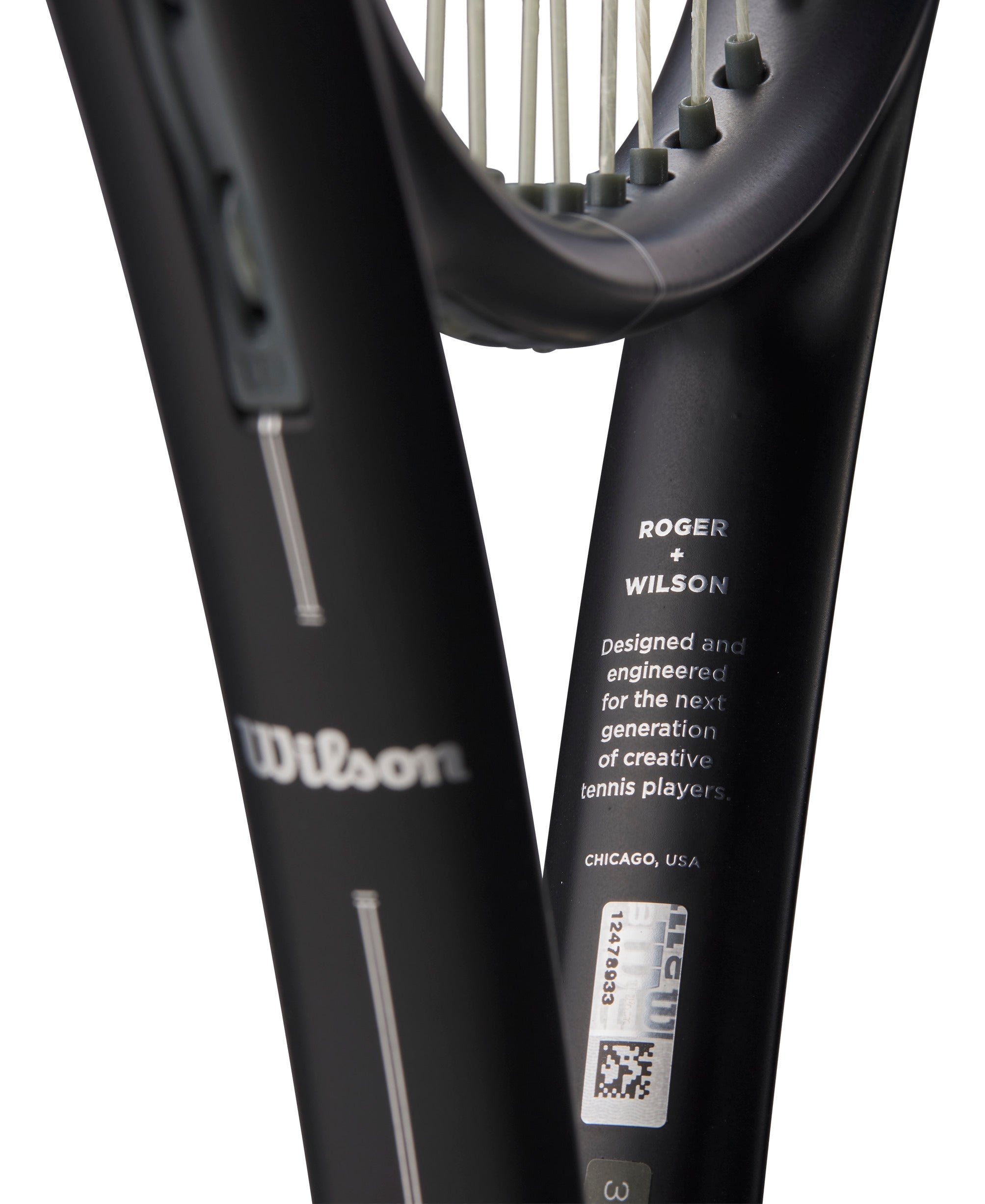Wilson Roger Federer 01 2024 Tennis Racket - 300g - Black