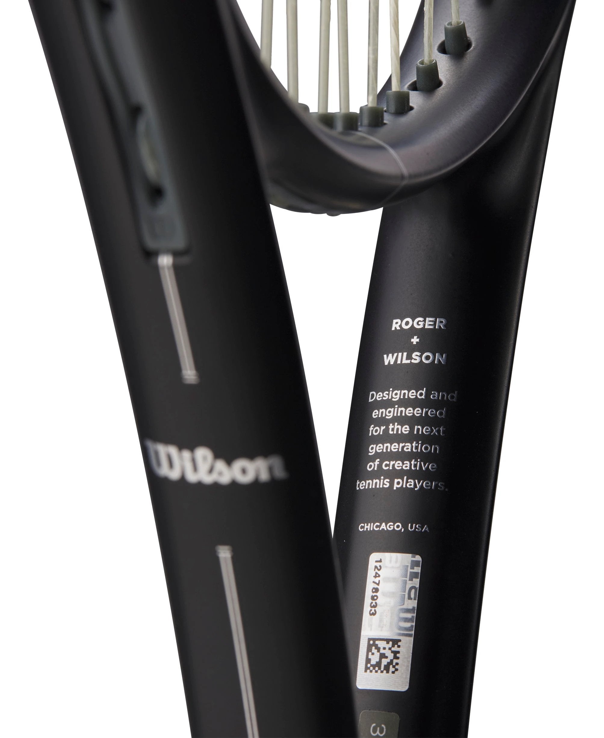 Wilson RF 01 Tennis Racket - 300g Roger Federer - Black Tennis Rackets Wilson