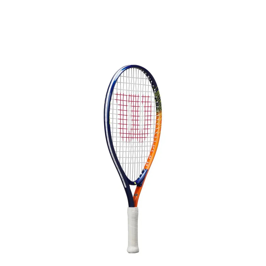 Wilson Slam Junior 21 Boys Tennis Racket (171g), Blue, side view