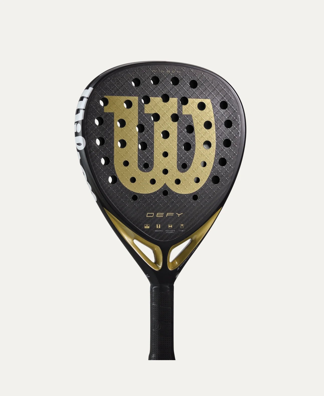 Wilson Defy V1 Padel Racket -Black/Gold Padel Wilson