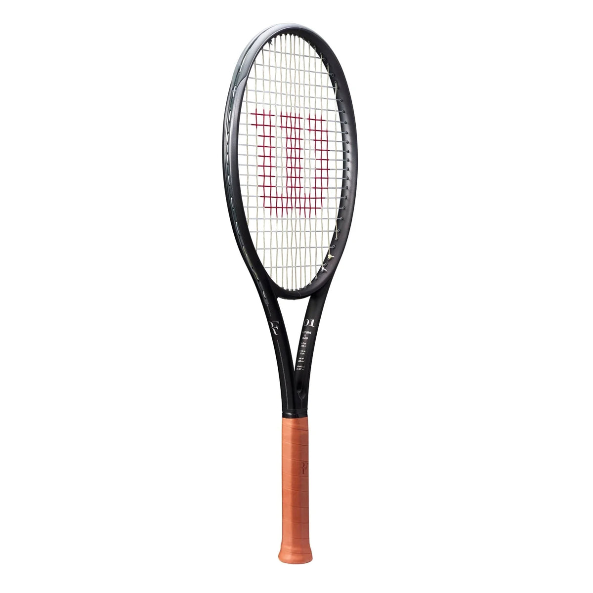 Wilson RF 01 Future Lite Tennis Racket Roger Federer, 265g, Black, back view