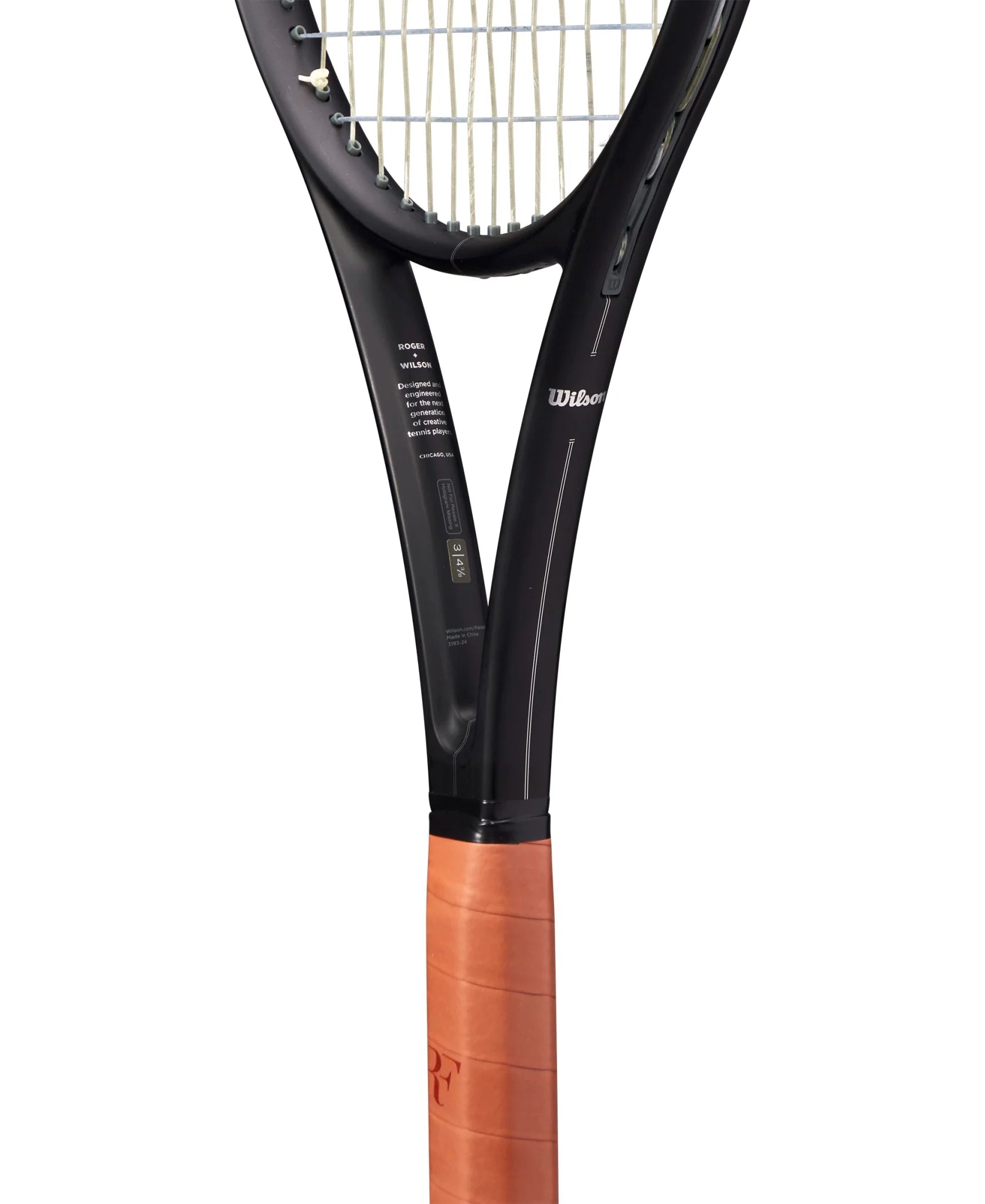 Wilson RF 01 Future Lite 2024 Tennis Racket Roger Federer - 265g - Black Tennis Rackets Wilson