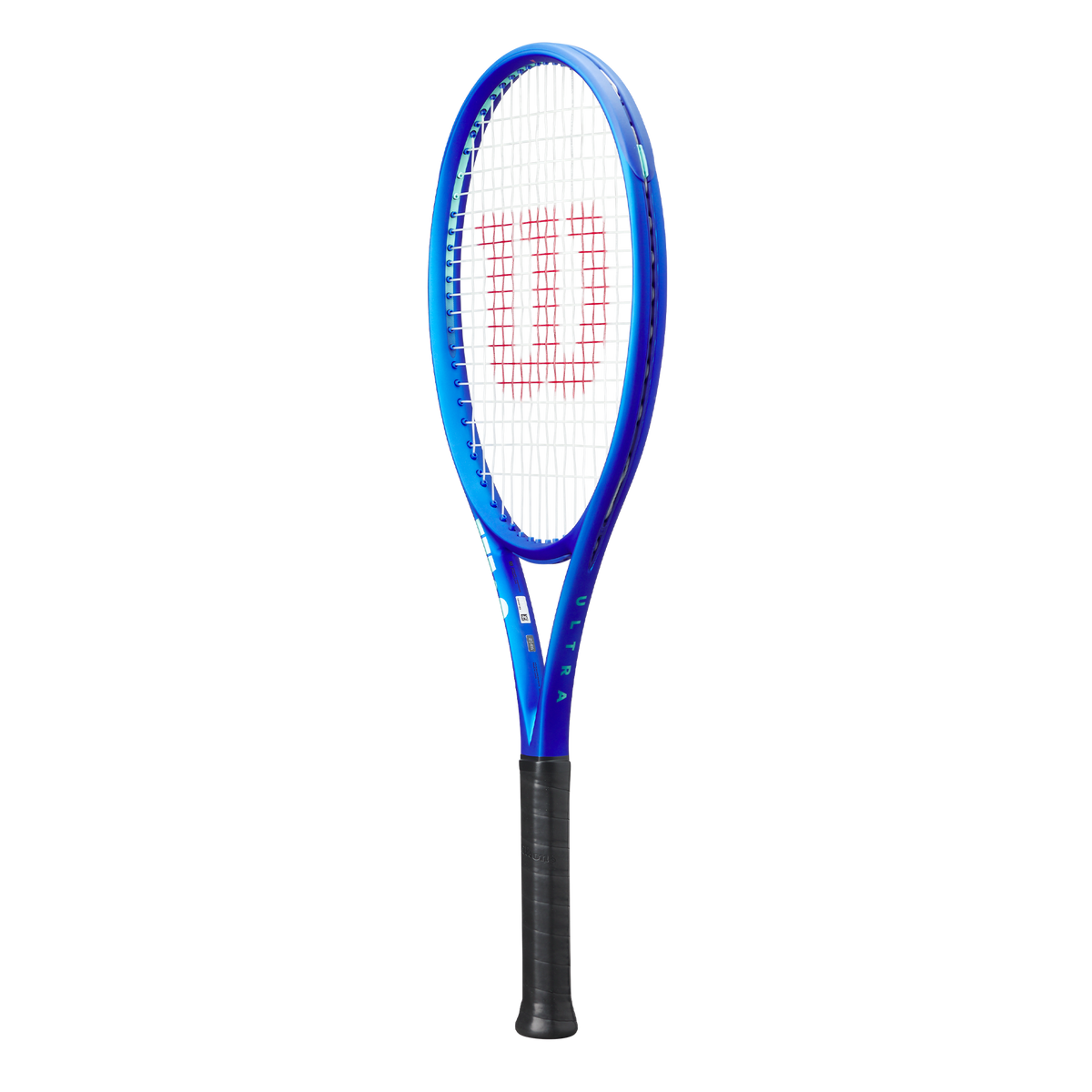 Wilson Ultra 100UL V5 Tennis Racket, Blue, side view