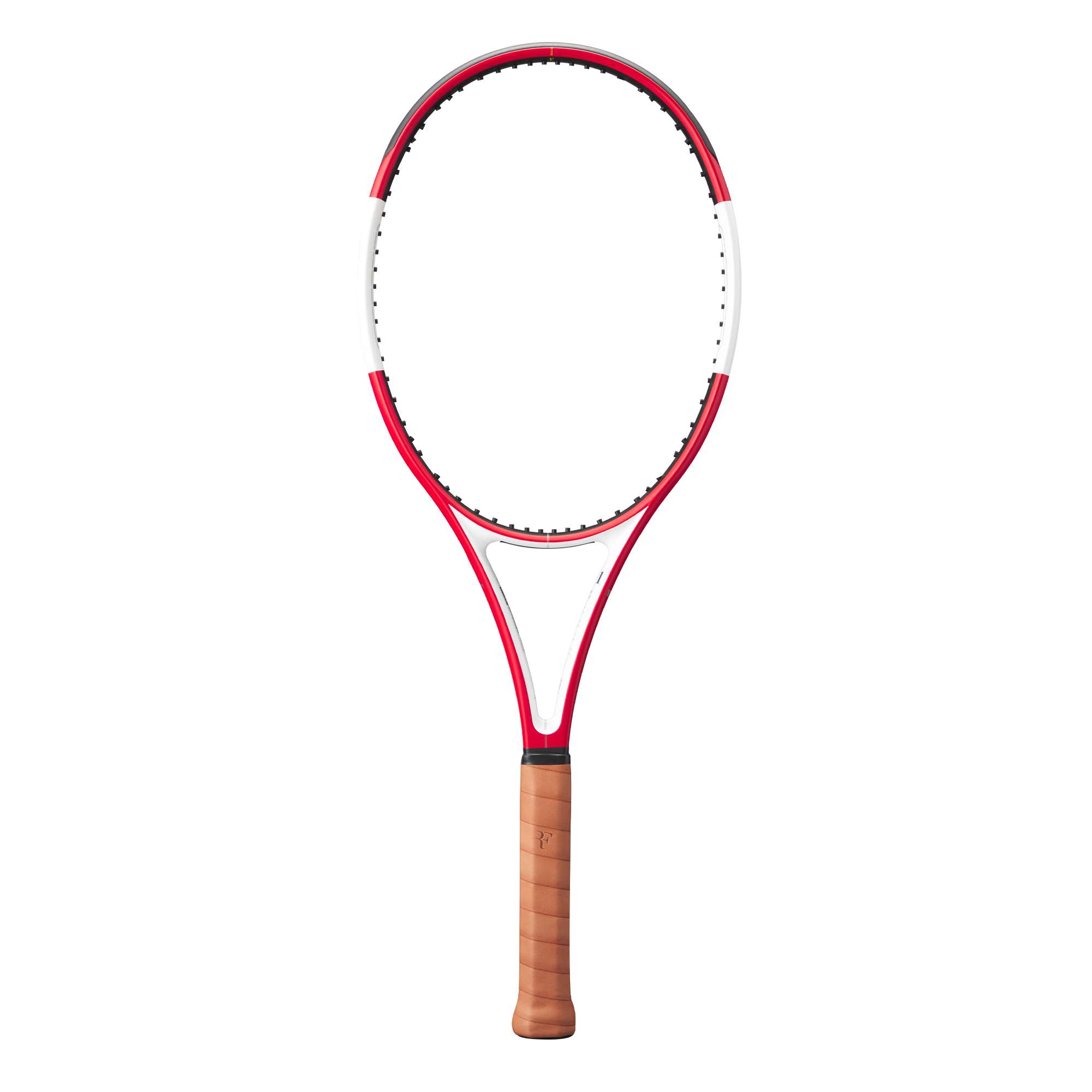Wilson Roger Federer RF 01 Pro Classic Tennis Racket - White/Red