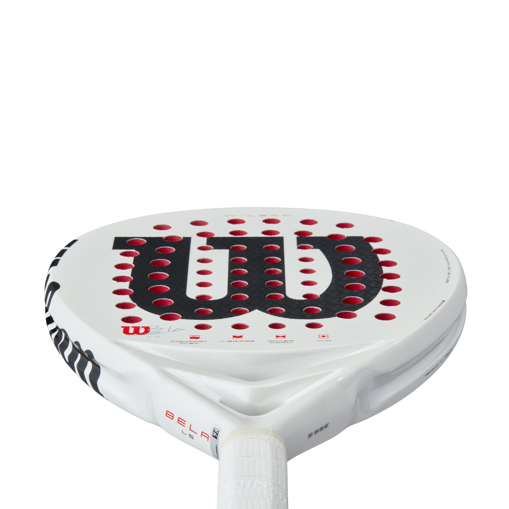 Wilson Bela LS V3 Padel Racket - White Padel Wilson