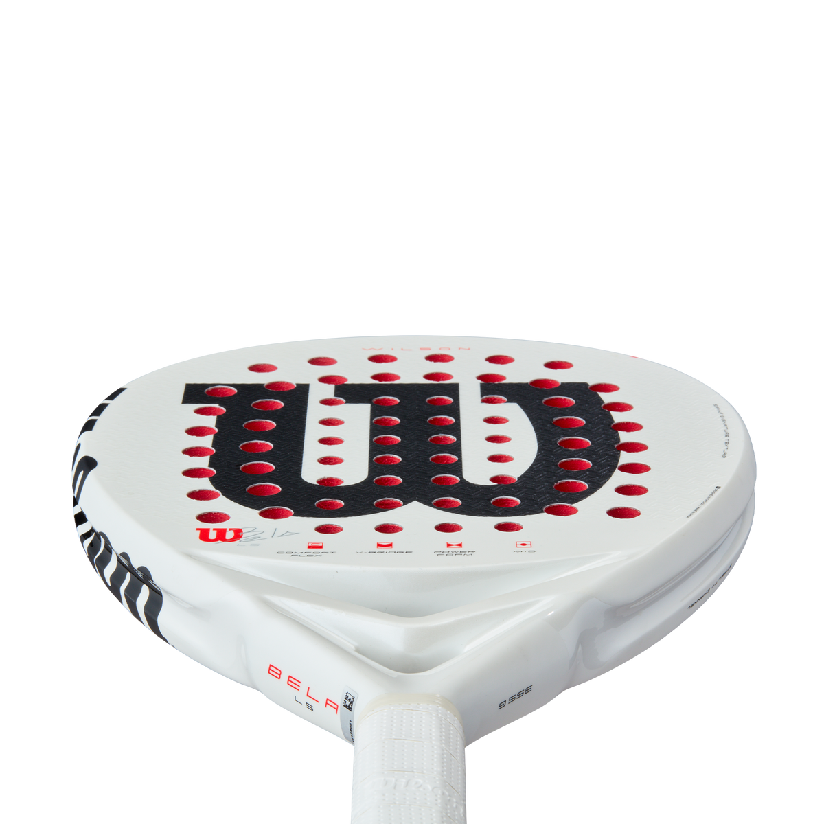 Wilson Bela LS V3 Padel Racket, White, alternative view