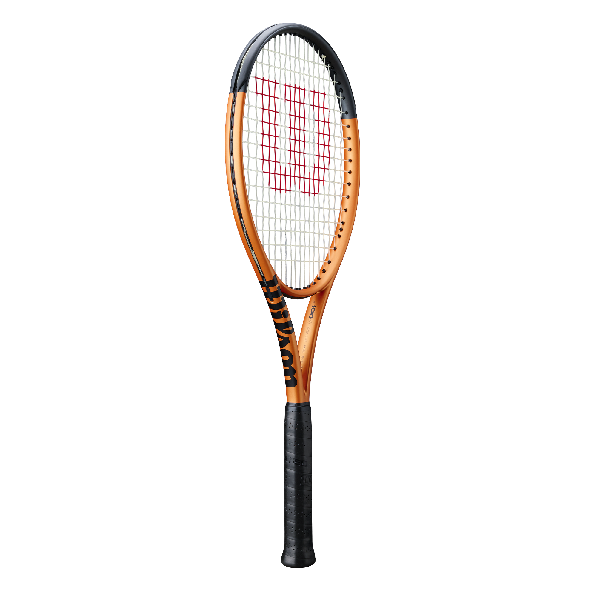 Wilson Burn 100S V6 Tennis Racket 316g - Orange Tennis Rackets Wilson
