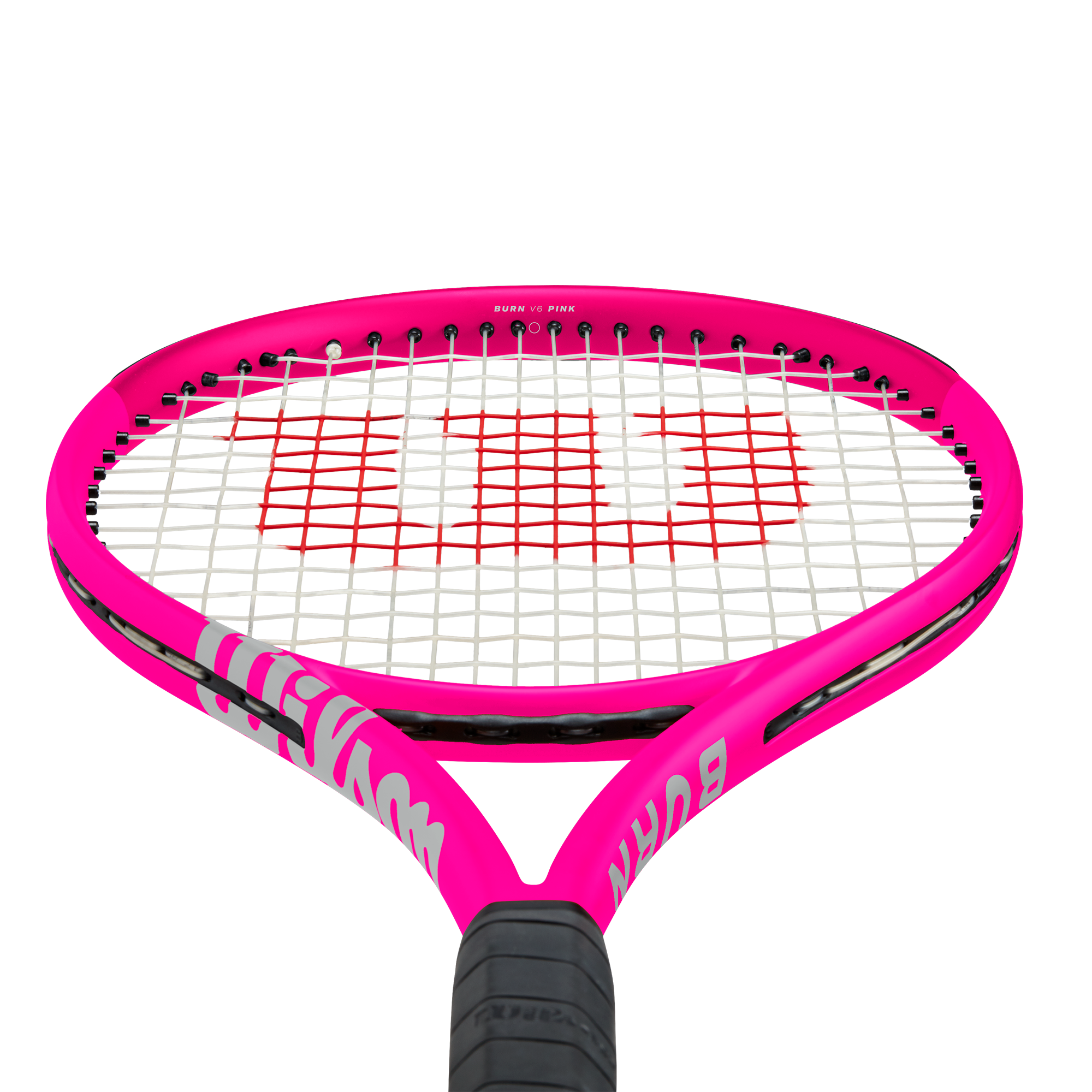 Wilson Burn Pink 105S V6 Tennis Racket 265g - Pink Tennis Rackets Wilson