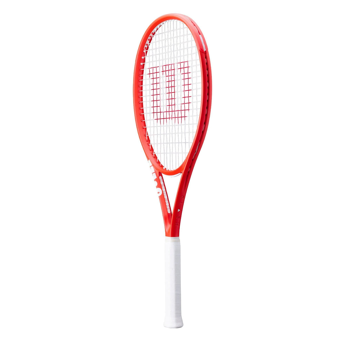 Wilson Clash 100L V3 Reverse (2026) Tennis Racket, Infrared, side view
