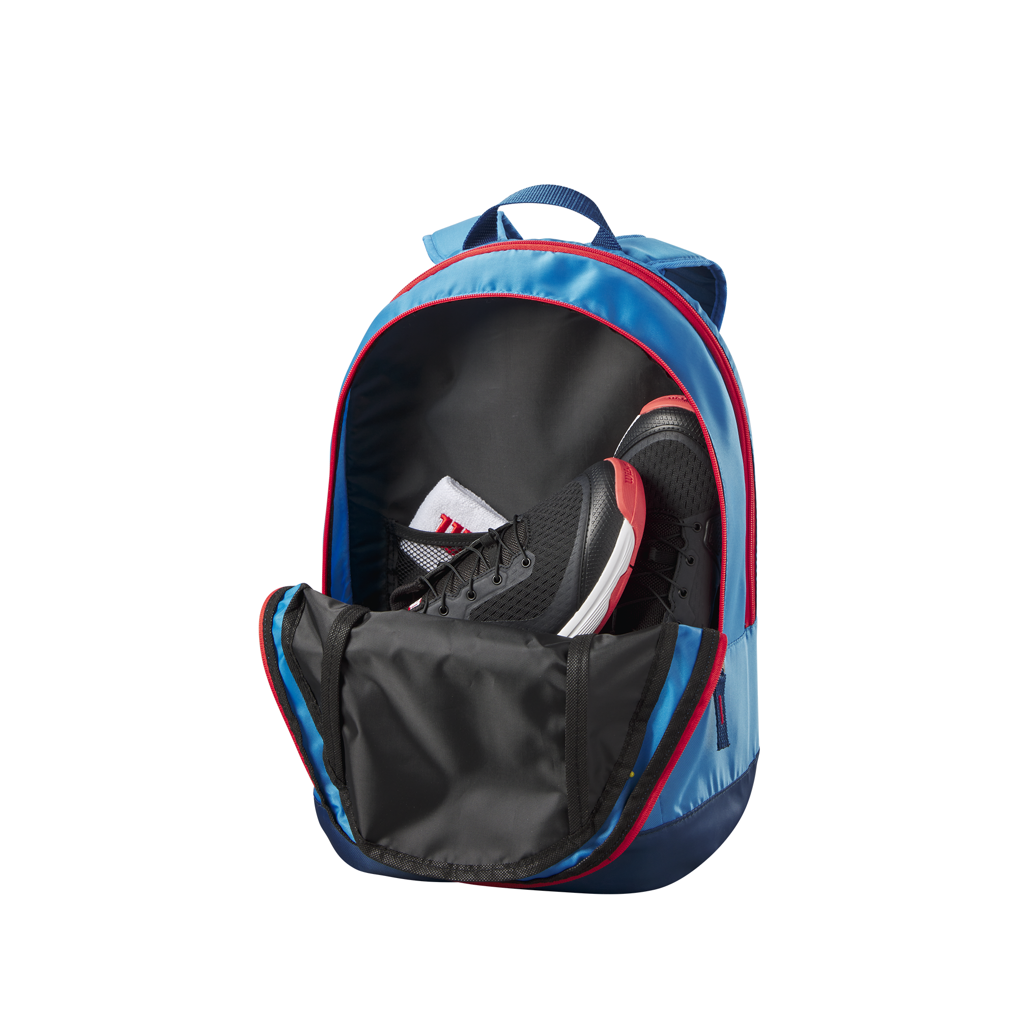 Wilson Junior Backpack - Blue/Orange Luggage Wilson