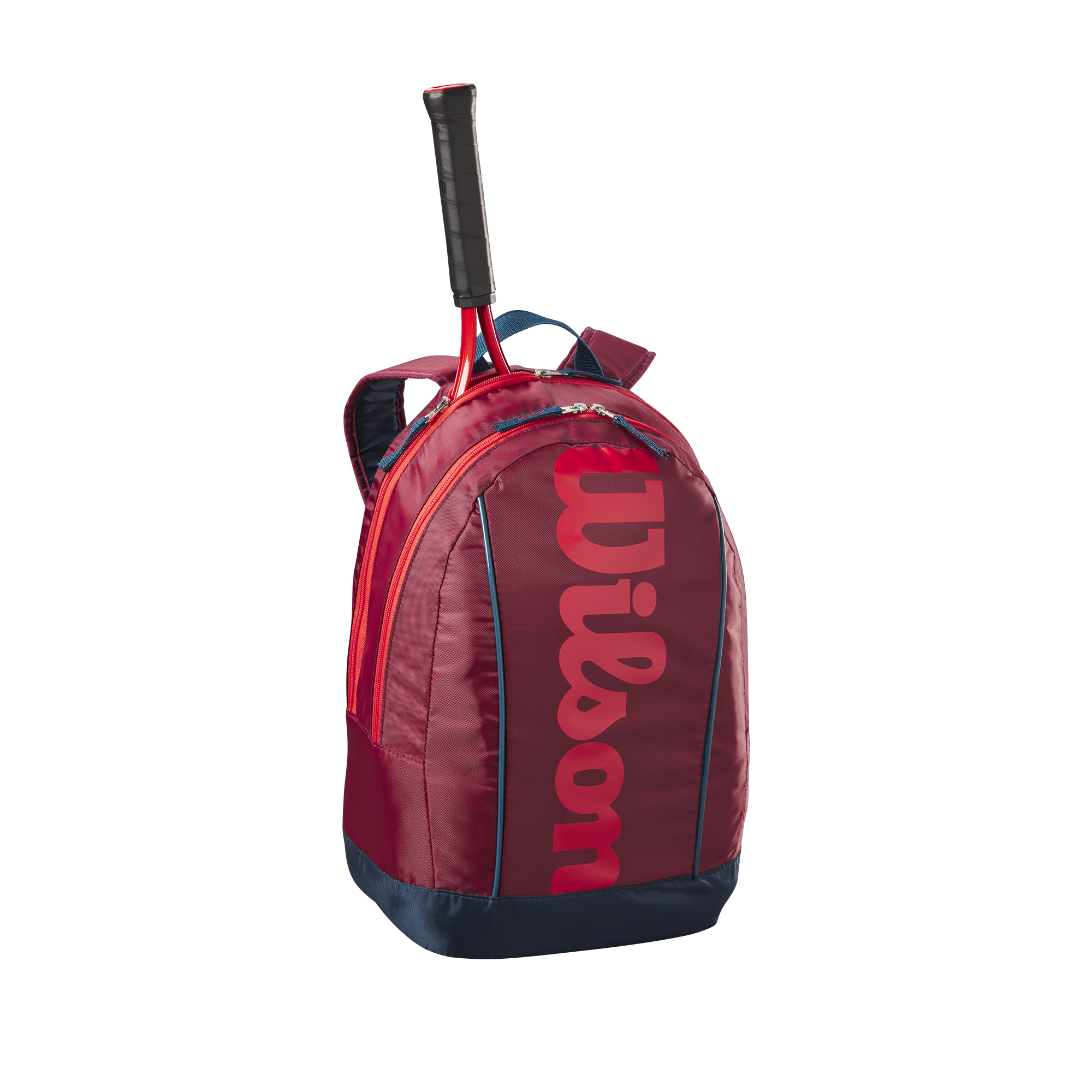 Wilson Junior Backpack - Red Red Infrared Backpack Luggage Wilson