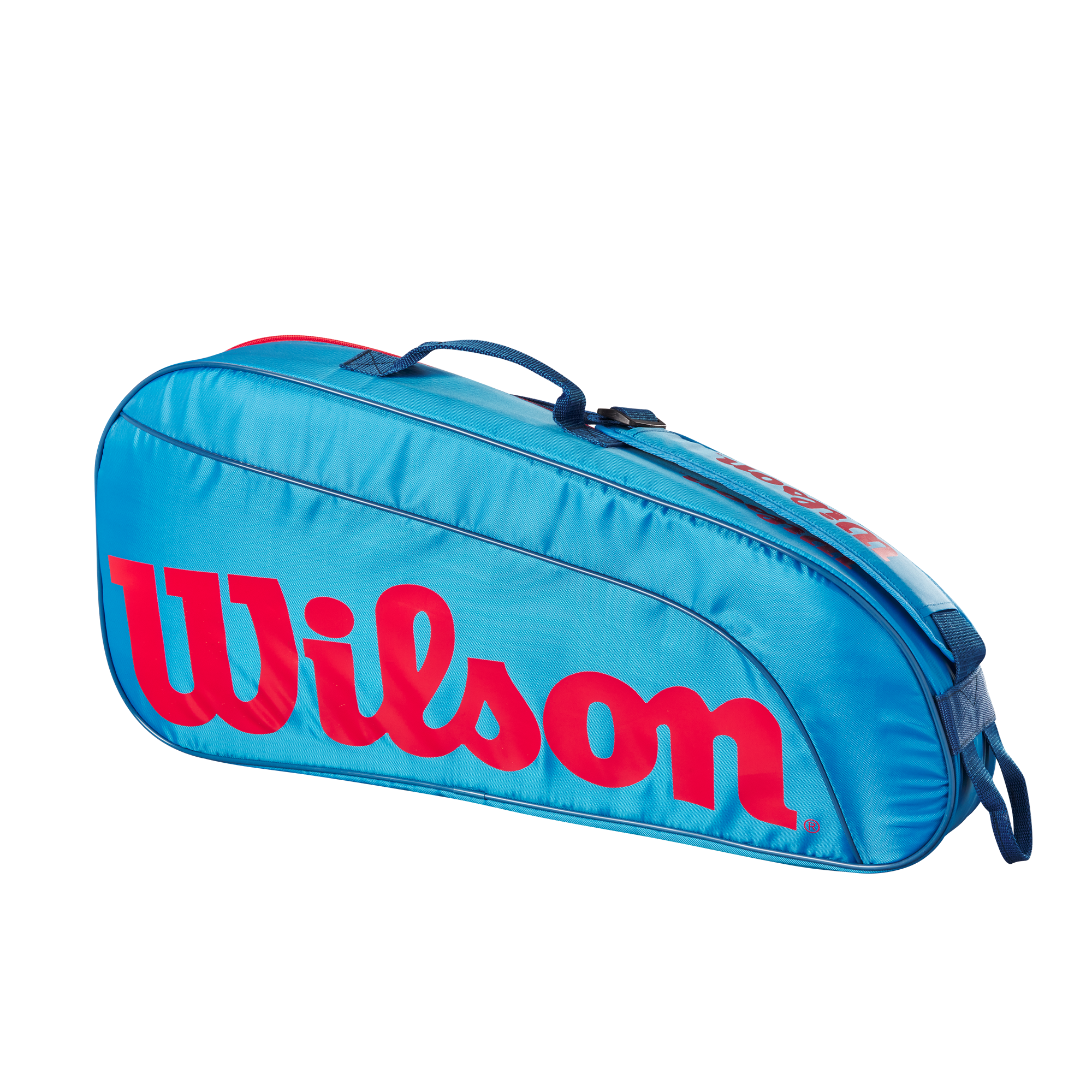 Wilson Junior 3 Pack Racket Bag - Blue BLUE ORANGE 3 Rackets Luggage Wilson