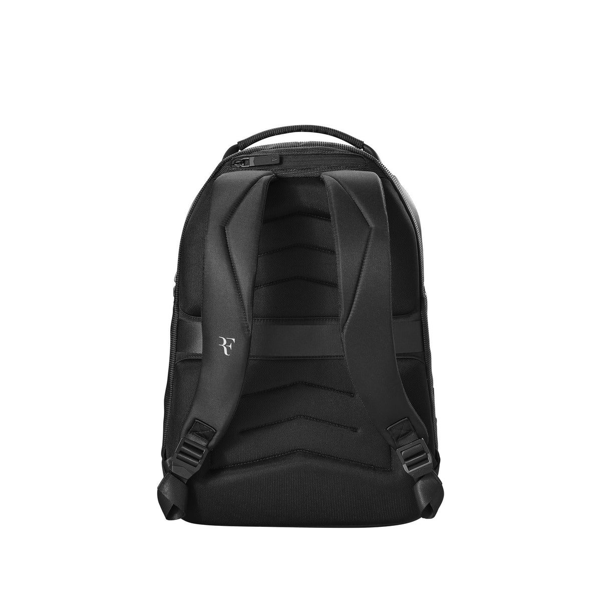 Wilson Roger Federer Backpack 2024, Black, back view