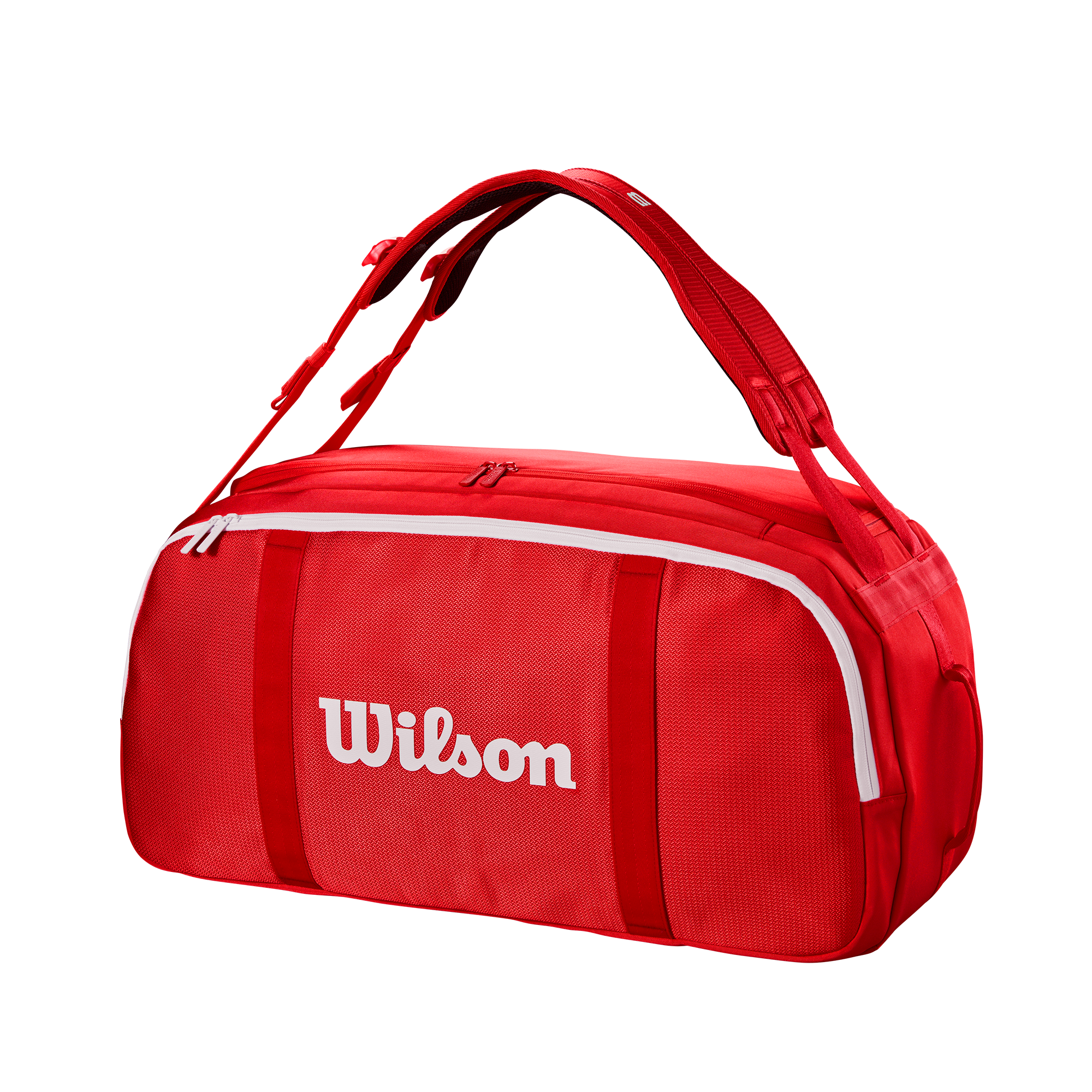 Wilson Super Tour Coaches Duffle WR8037101 Red Duffle Bags Luggage Wilson
