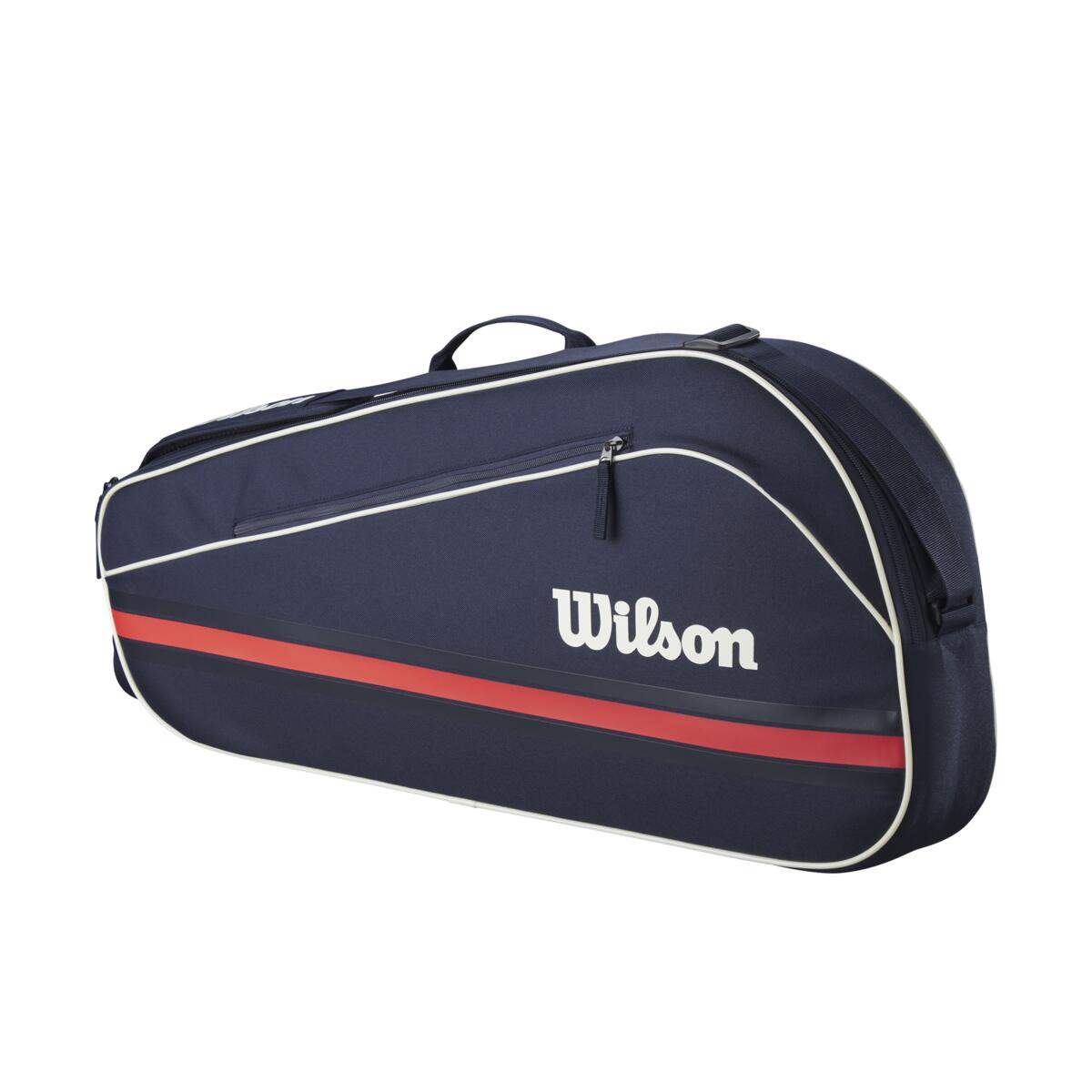 Wilson Team Racket Bag (3 Racket), Navy, back view