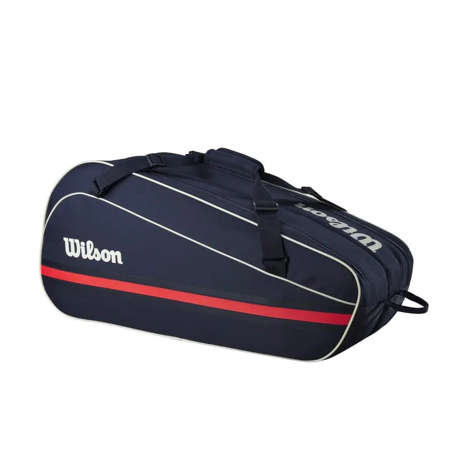 Wilson Team (WR8039901) Racket Bag Navy (6 Racket) Luggage Wilson