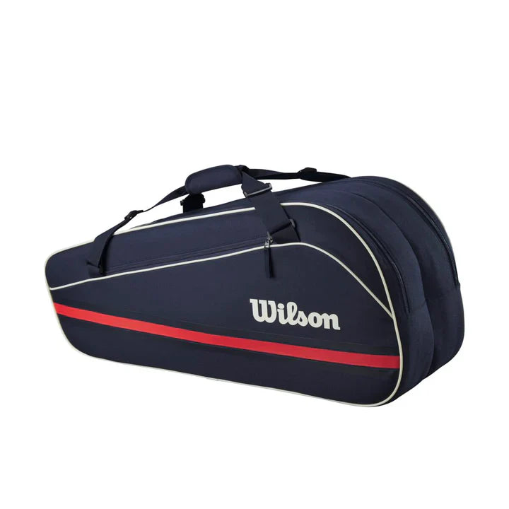 Wilson Team (WR8039901) Racket Bag Navy (6 Racket) NAVY 6 Rackets Luggage Wilson