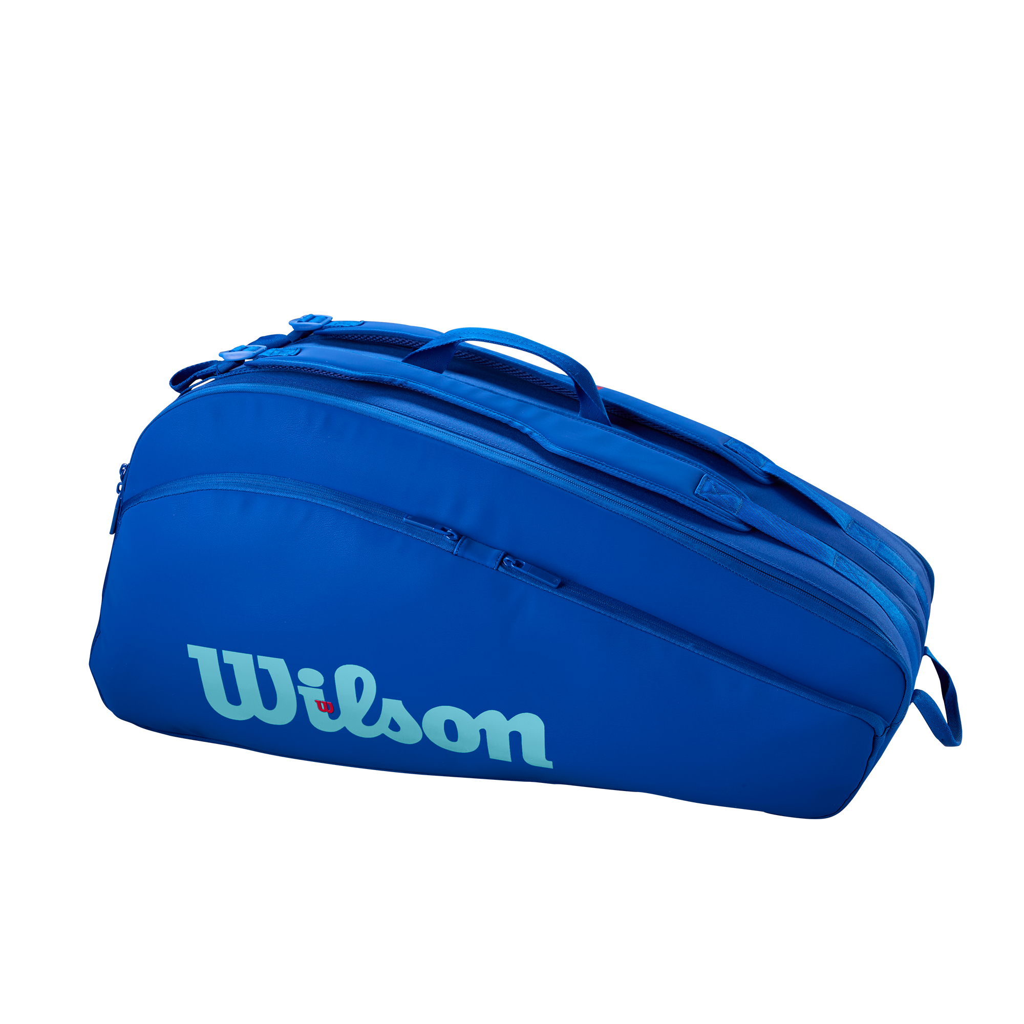 Wilson Ultra V5 Tour 12 Pack Racket Bag - Blue Blue 12 Rackets Luggage Wilson