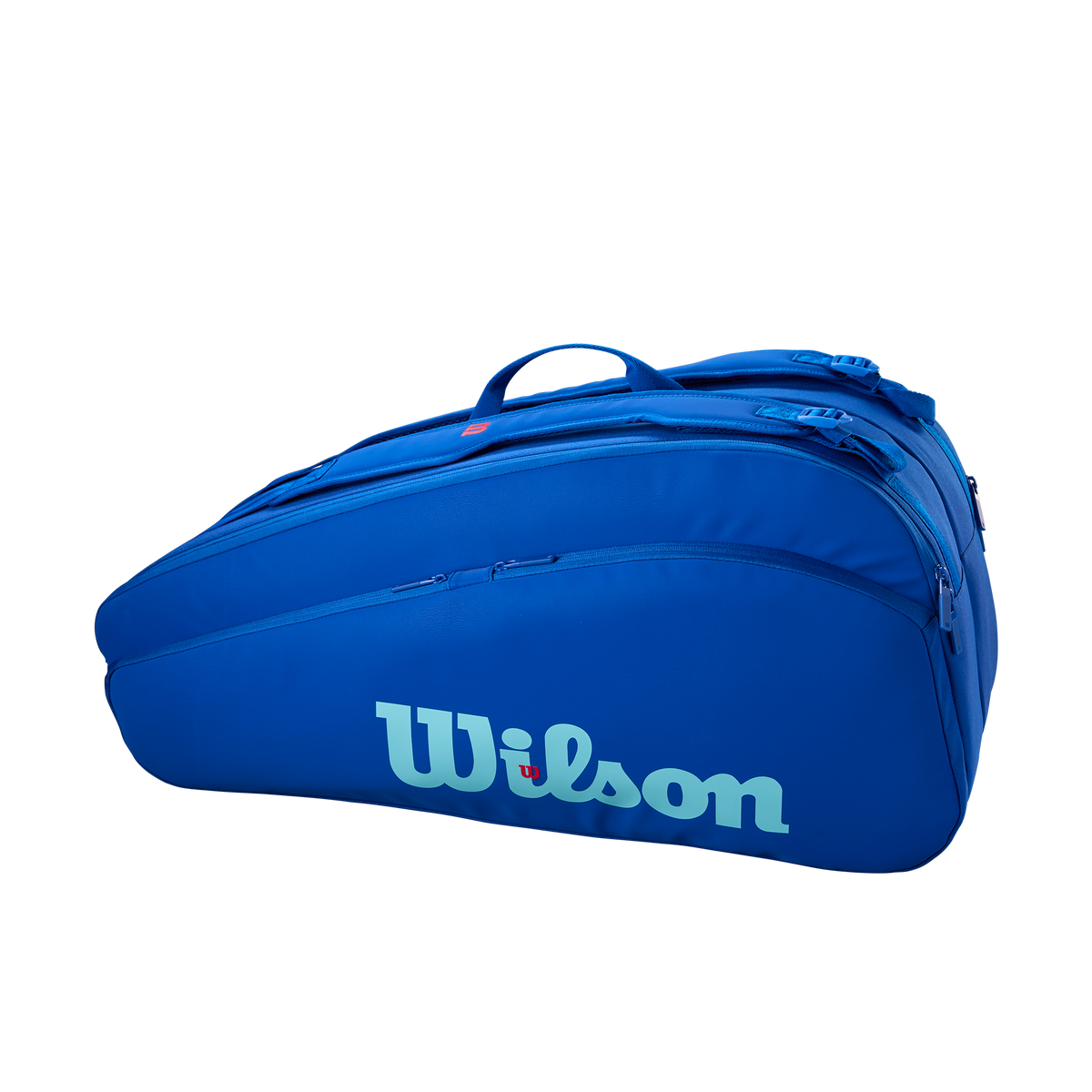 Wilson Ultra V5 Tour 12 Pack Racket Bag, Blue, back view