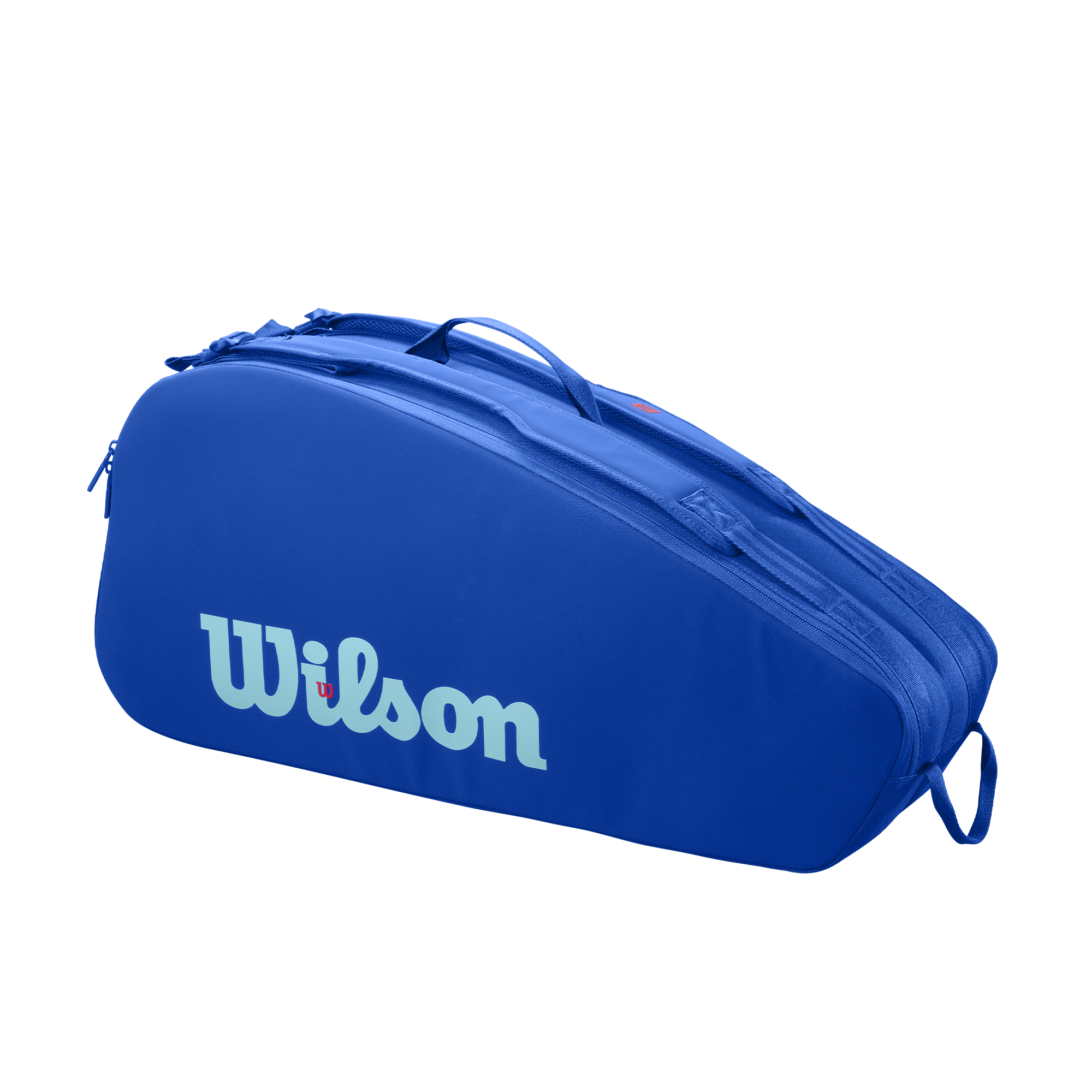 Wilson Ultra V5 Tour 6 Pack Racket Bag - Blue Blue 6 Rackets Luggage Wilson