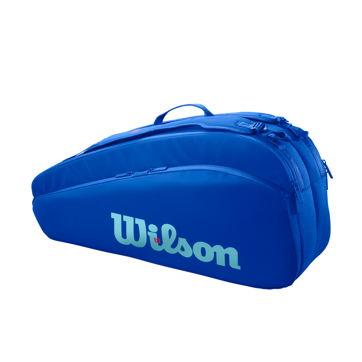 Wilson Ultra V5 Tour 6 Pack Racket Bag, Blue, back view