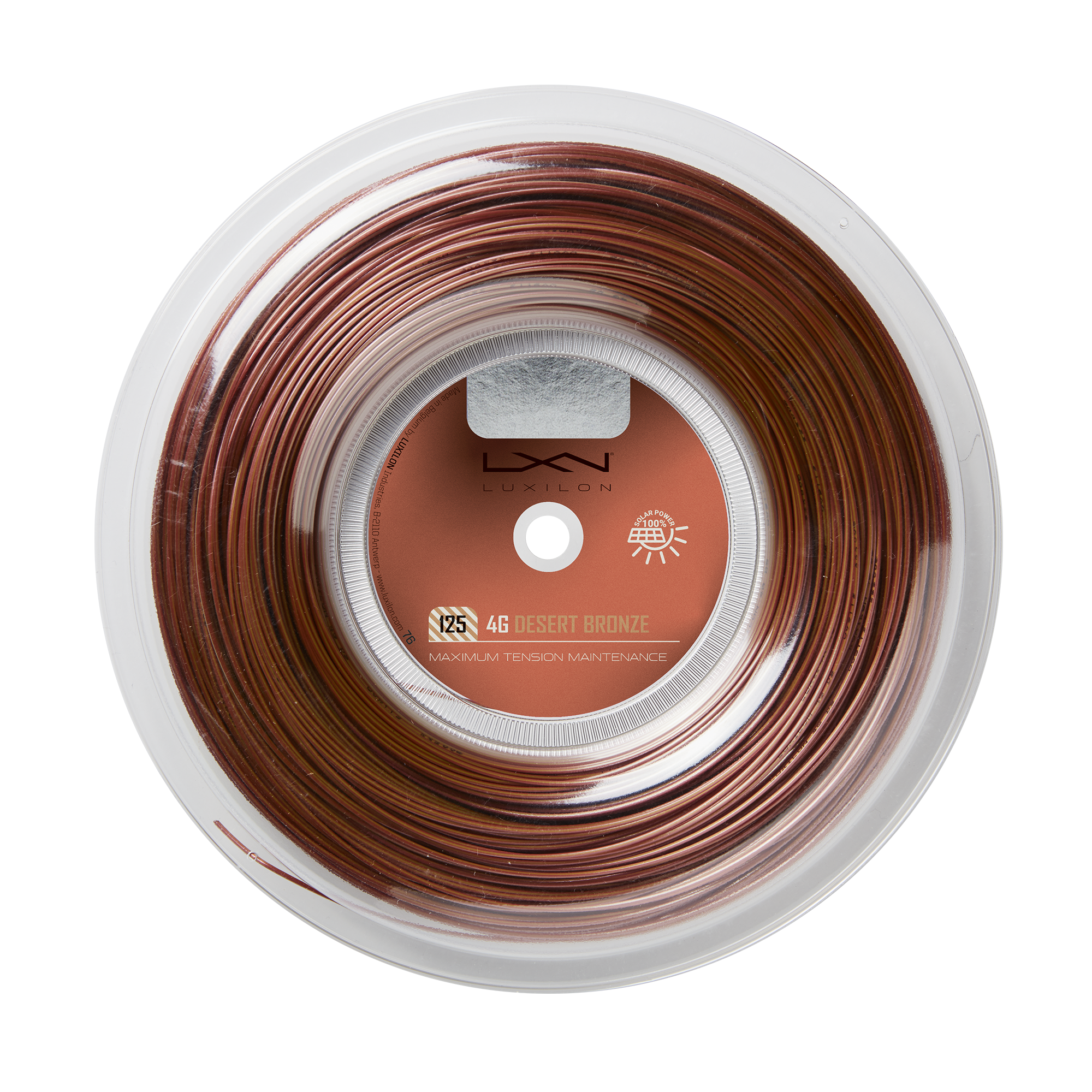 Wilson 4G Desert Bronze 125 Tennis String Reels, Bronze