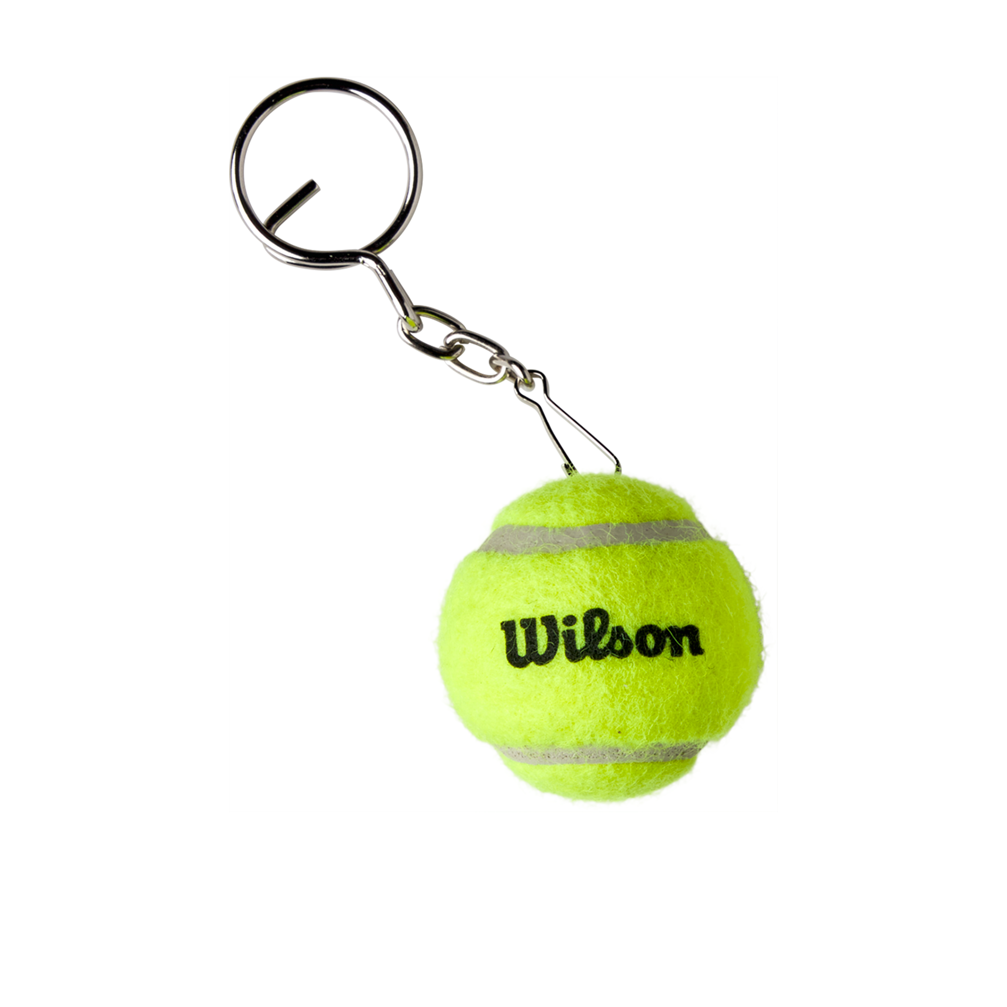 Wilson RG Tennis Ball Keychain - Yellow Accessories Wilson