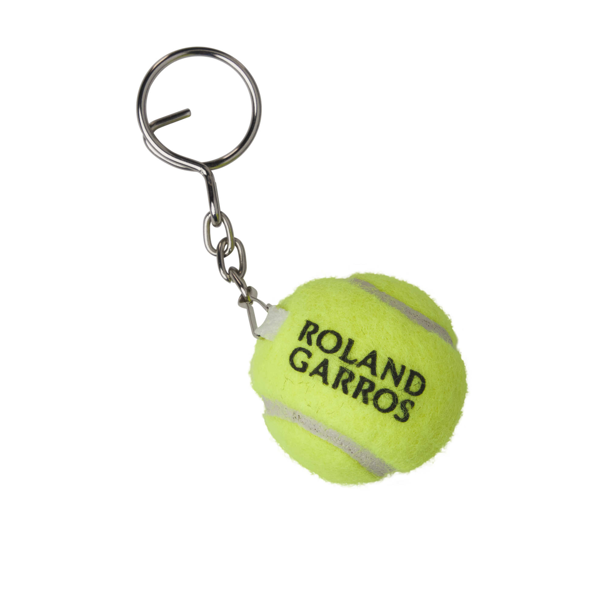 Wilson RG Tennis Ball Keychain - Yellow YELLOW One Size Accessories Wilson