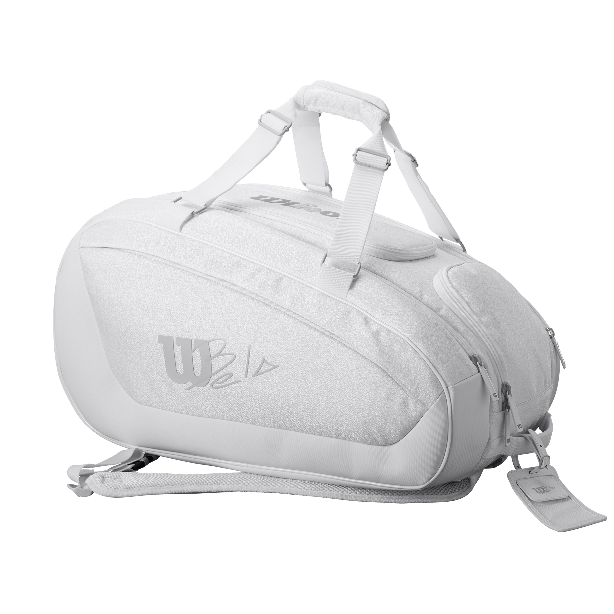 Wilson Bela DNA Super Tour Padel Bag – White Luggage Wilson