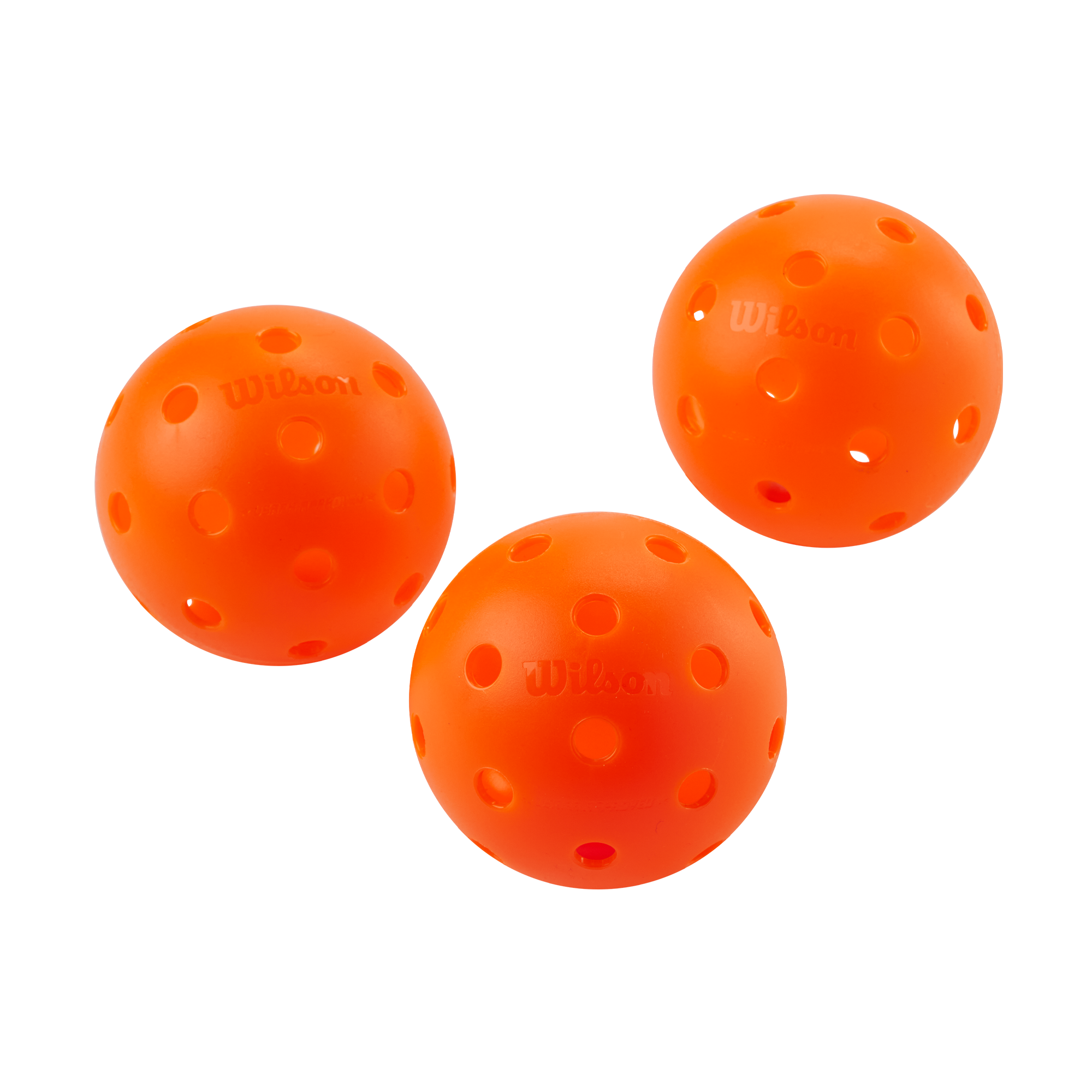 Wilson Tru 32 Indoor Pickleball Balls - Orange Accessories Wilson