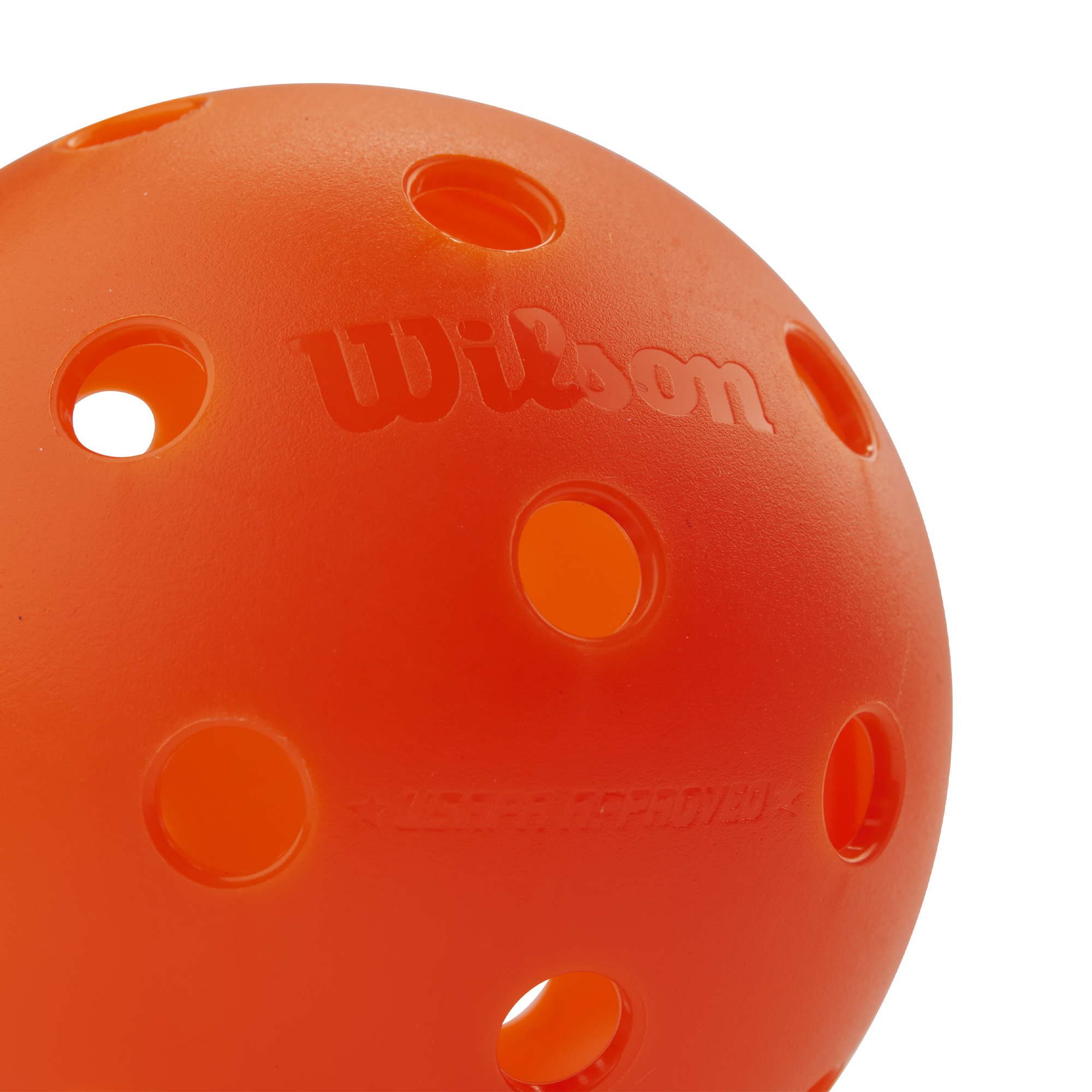 Wilson Tru 32 Indoor Pickleball Balls - Orange Accessories Wilson