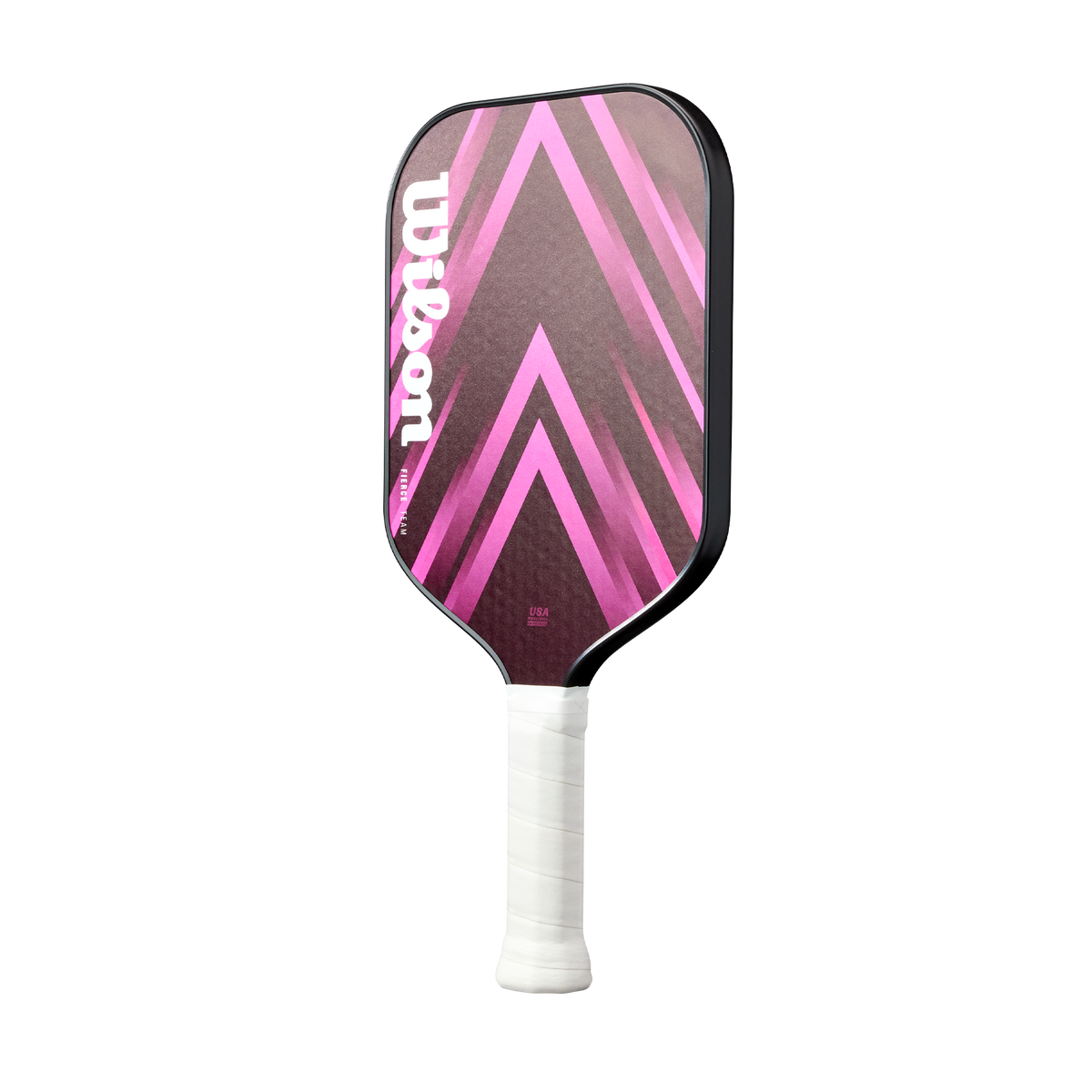 Wilson Fierce Team V2 Pickleball Paddle, Pink, side view