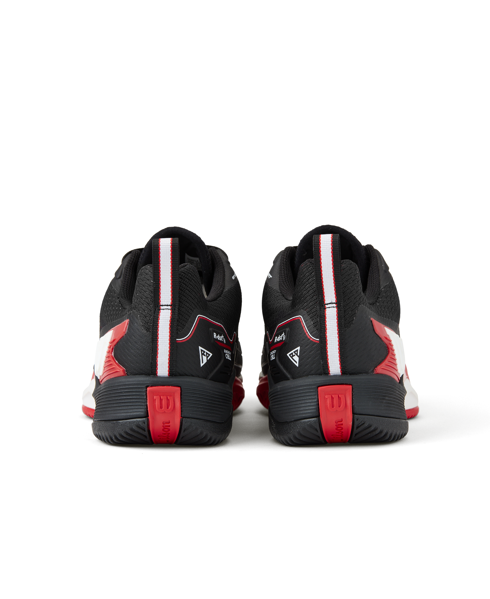 Wilson Rush Pro 4.5 Tennis Shoes Men - Black/Red