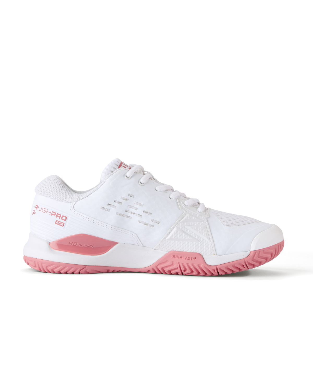 Wilson Rush Pro Ace Junior Tennis Shoes - White/Mauveglow (WRS335320) Tennis Shoes Wilson