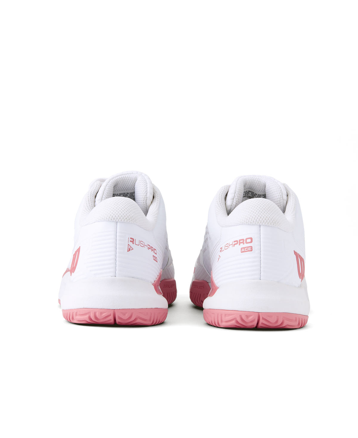 Wilson Rush Pro Ace Junior Tennis Shoes - White/Mauveglow (WRS335320) Tennis Shoes Wilson