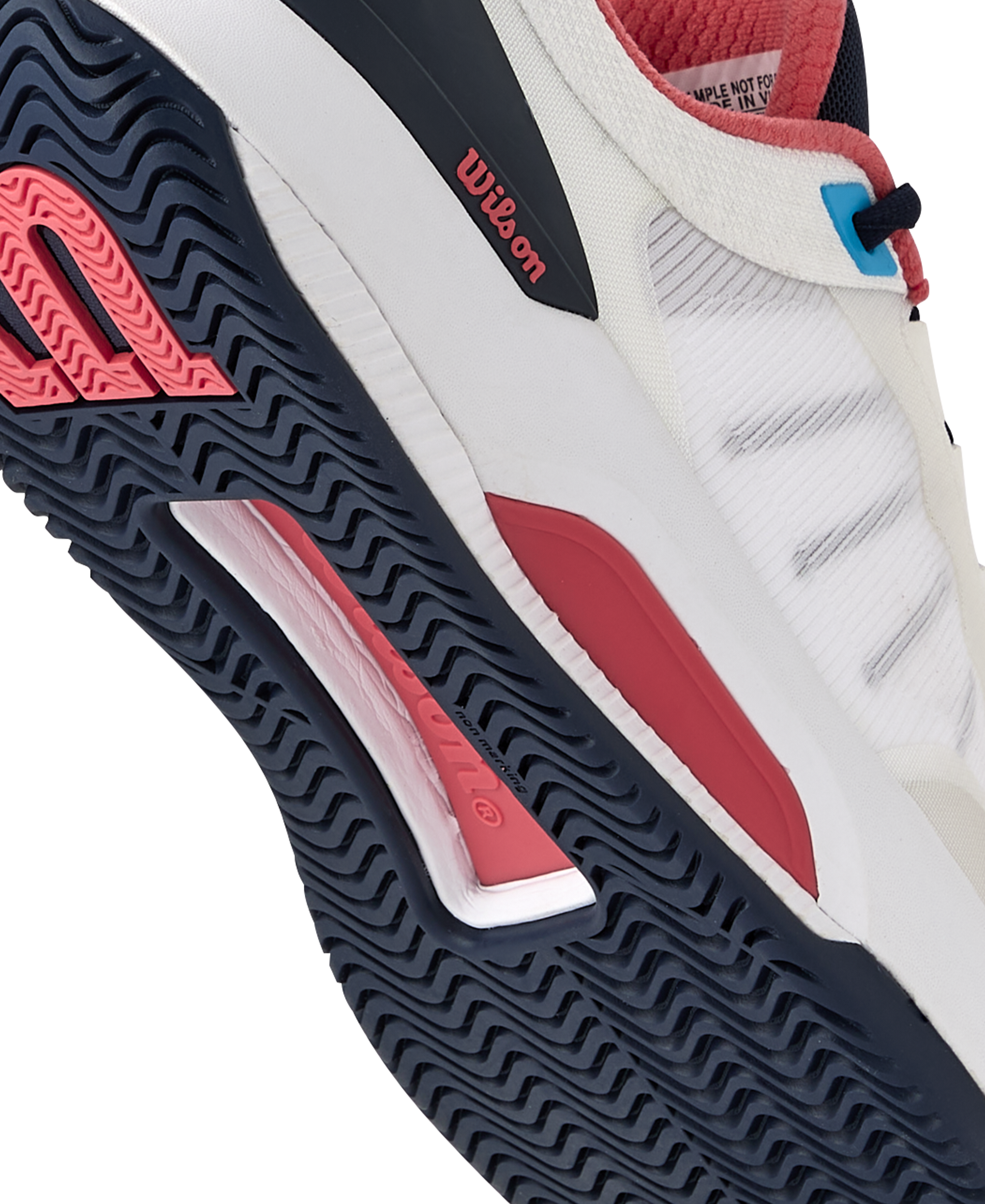 Wilson Intrigue Tour Tennis Shoe Women - White/Navy Tennis Shoes Wilson