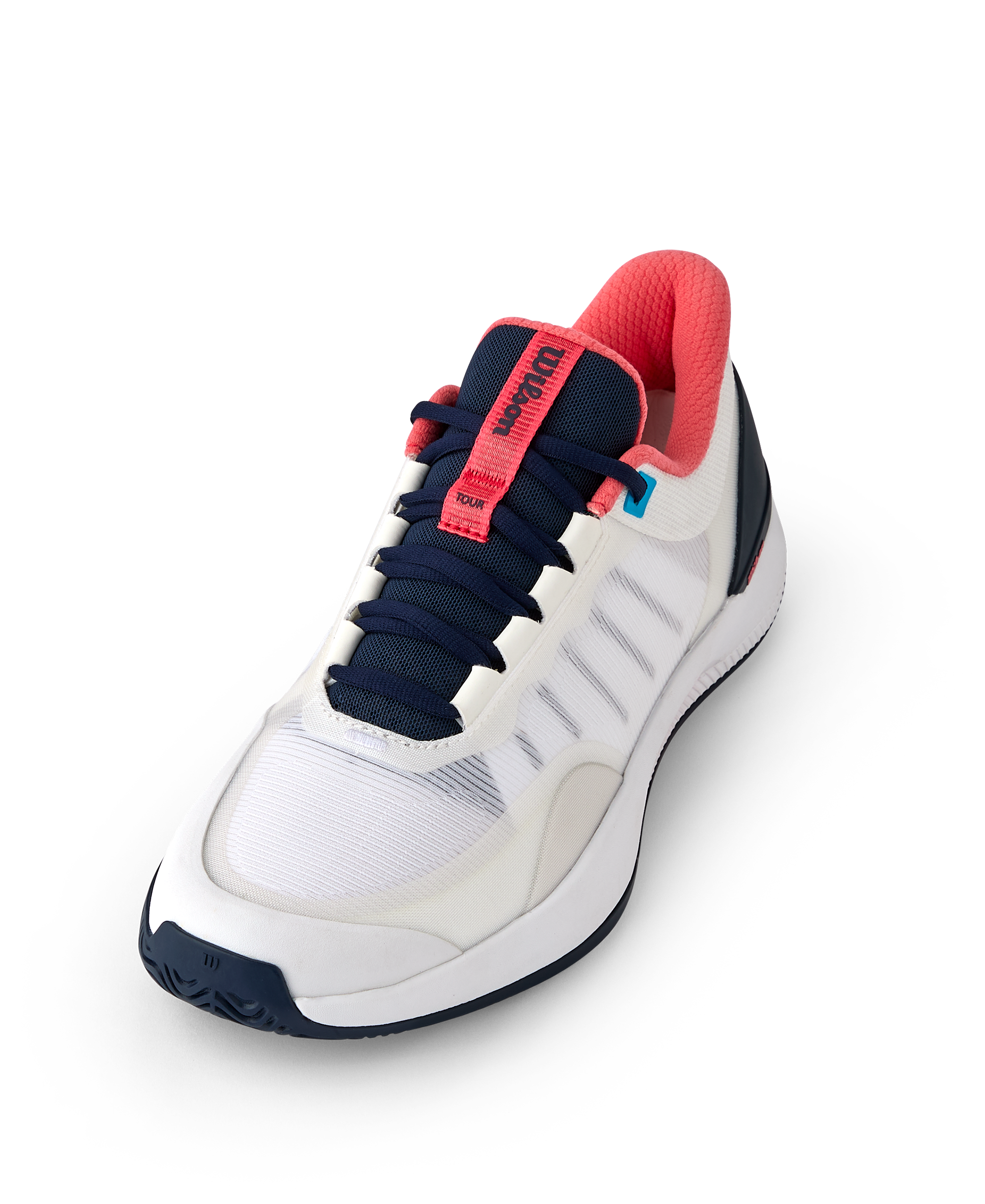 Wilson Intrigue Tour Tennis Shoe Women - White/Navy Tennis Shoes Wilson