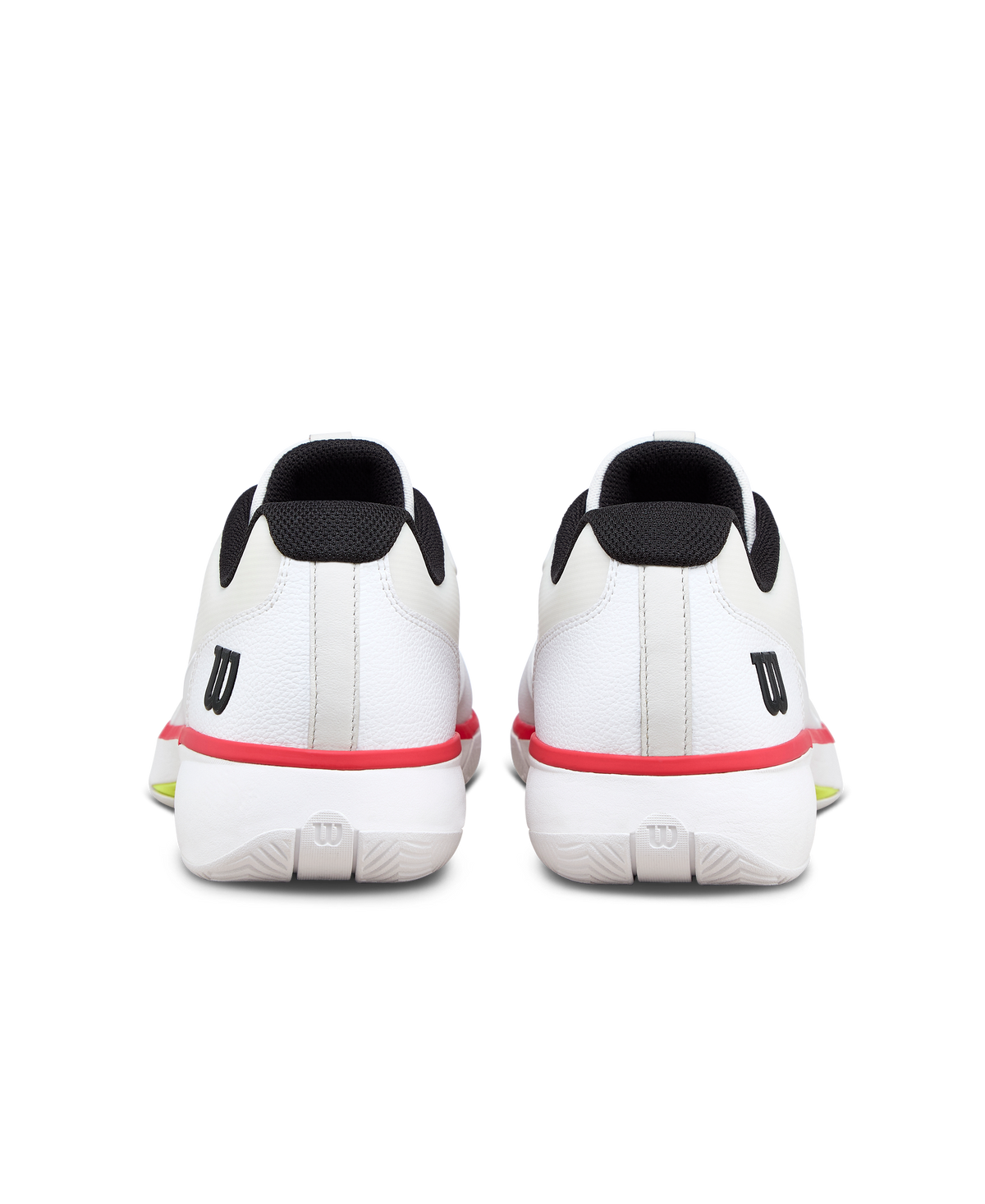 Wilson Rush Lite 5 Tennis Shoe Men - White/Red Tennis Shoes Wilson