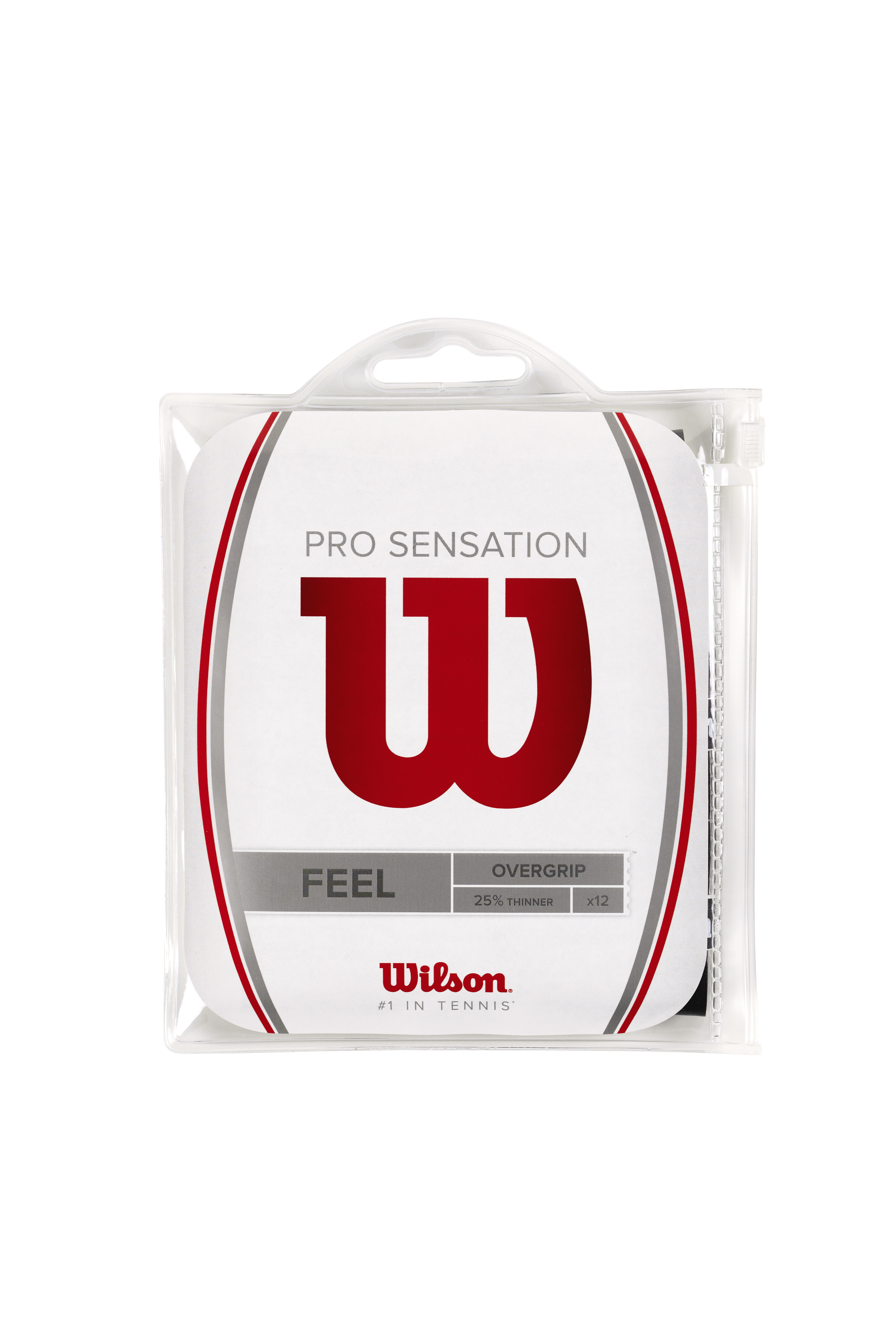 Wilson Pro Overgrip Sensation 12 Pack - Black Accessories Wilson