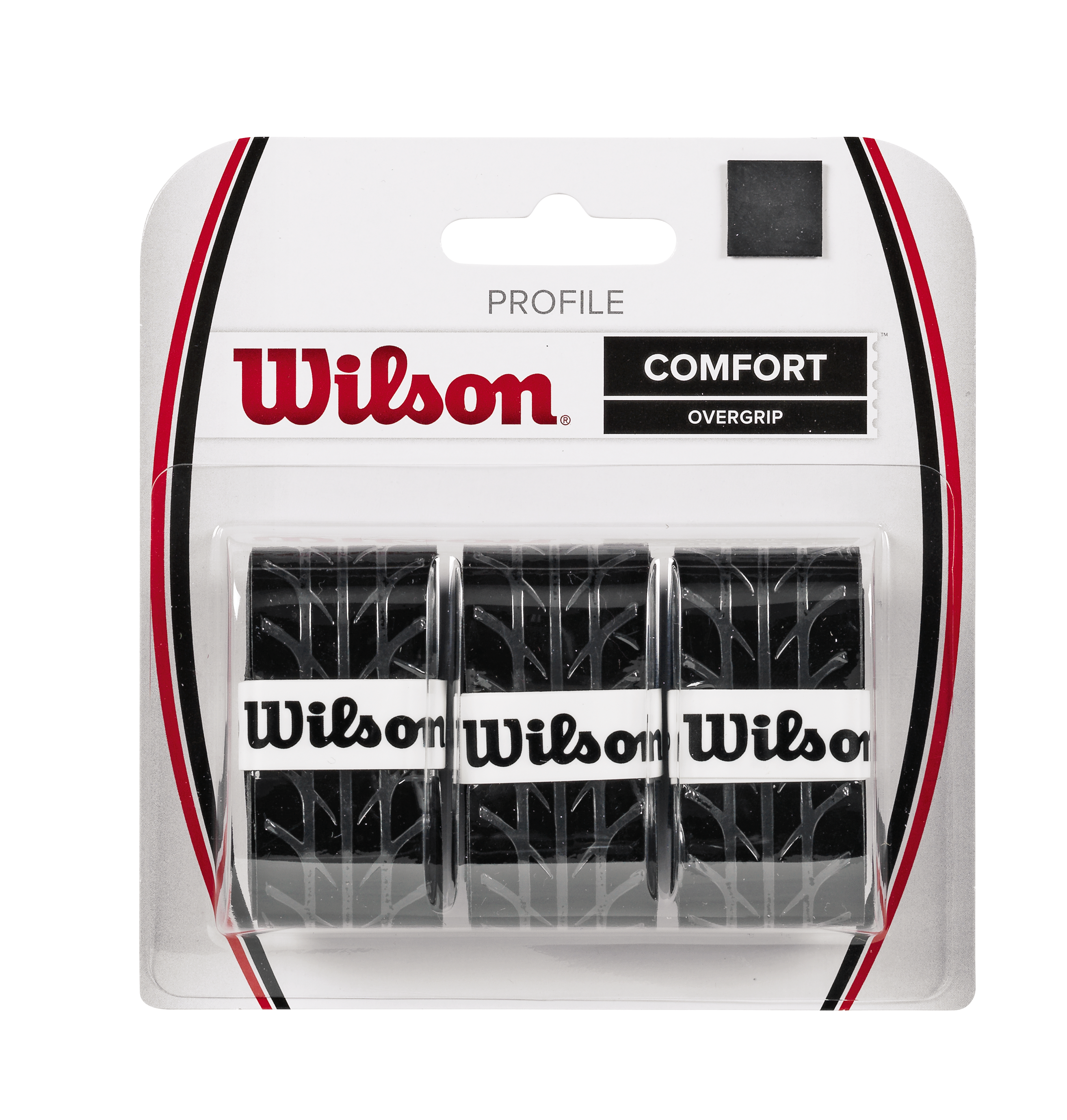 Wilson Profile 3pk Overgrip (WRZ4025BK) Grips Wilson