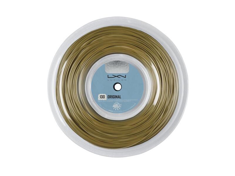 Luxilon Big Banger Original Tennis String 16 1.30mm/200M - Amber String (Reel) Luxilon
